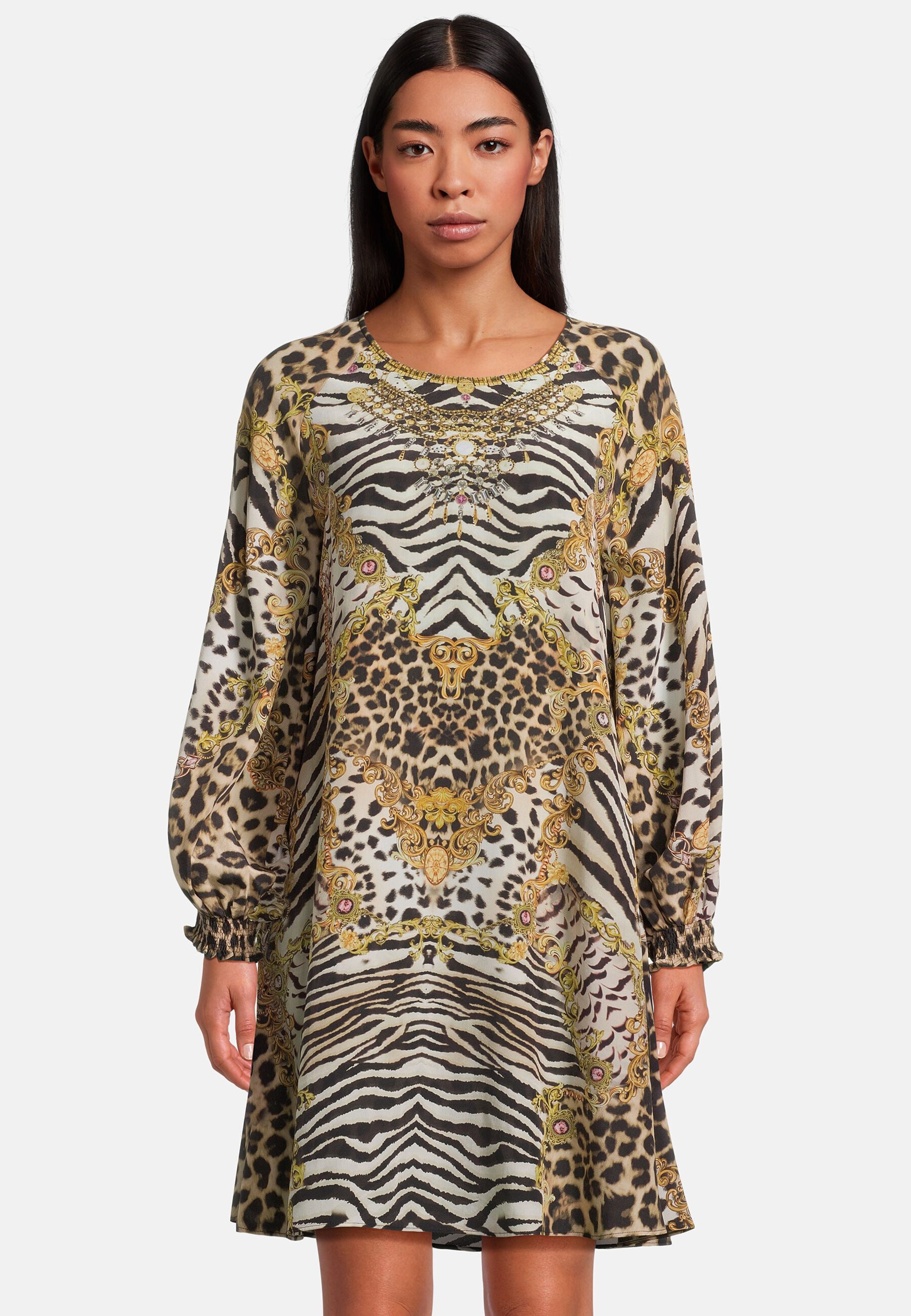 Princess goes Hollywood Blusenkleid mit Animalprint