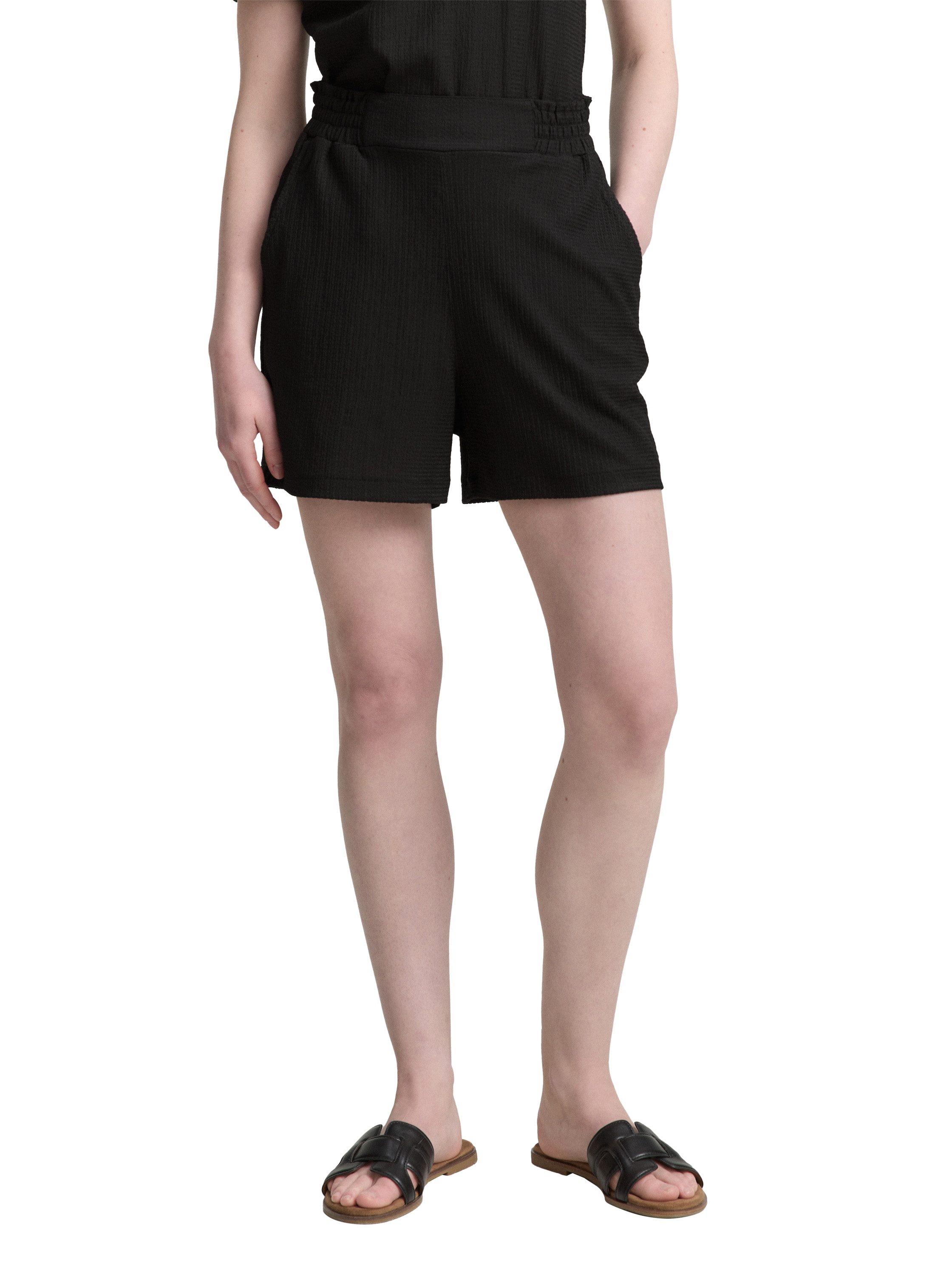 TOM TAILOR Denim Shorts gestreifte Optik günstig online kaufen