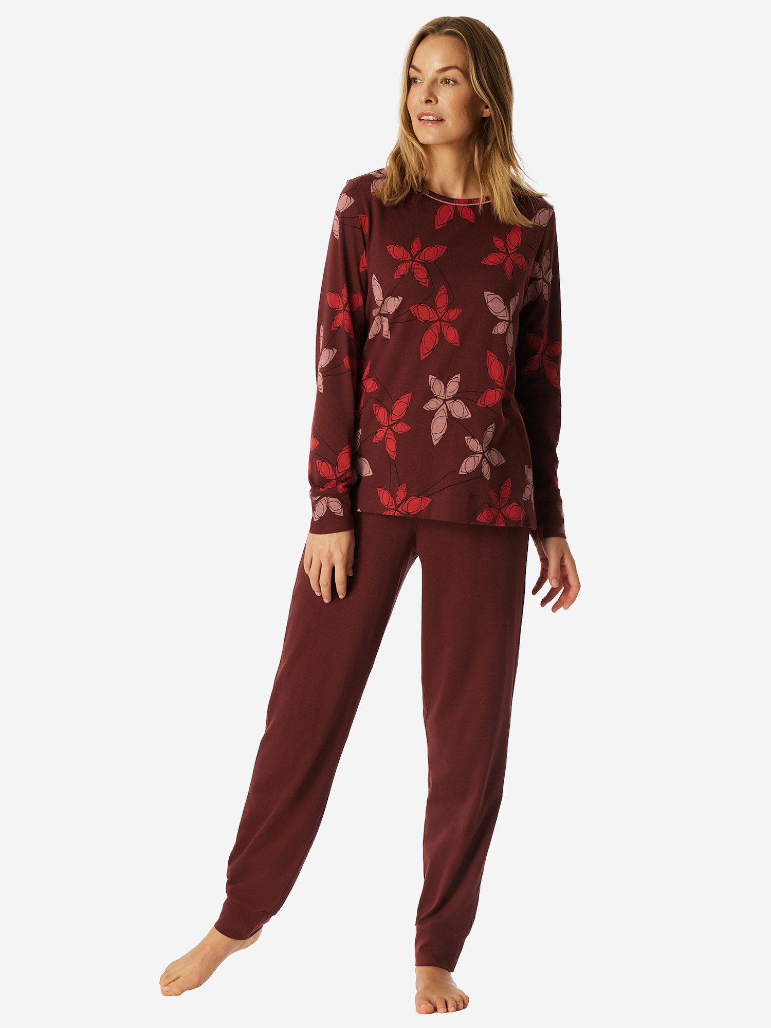 Schiesser Pyjama Comfort Nightwear (2 tlg) schlafanzug schlafmode bequem günstig online kaufen