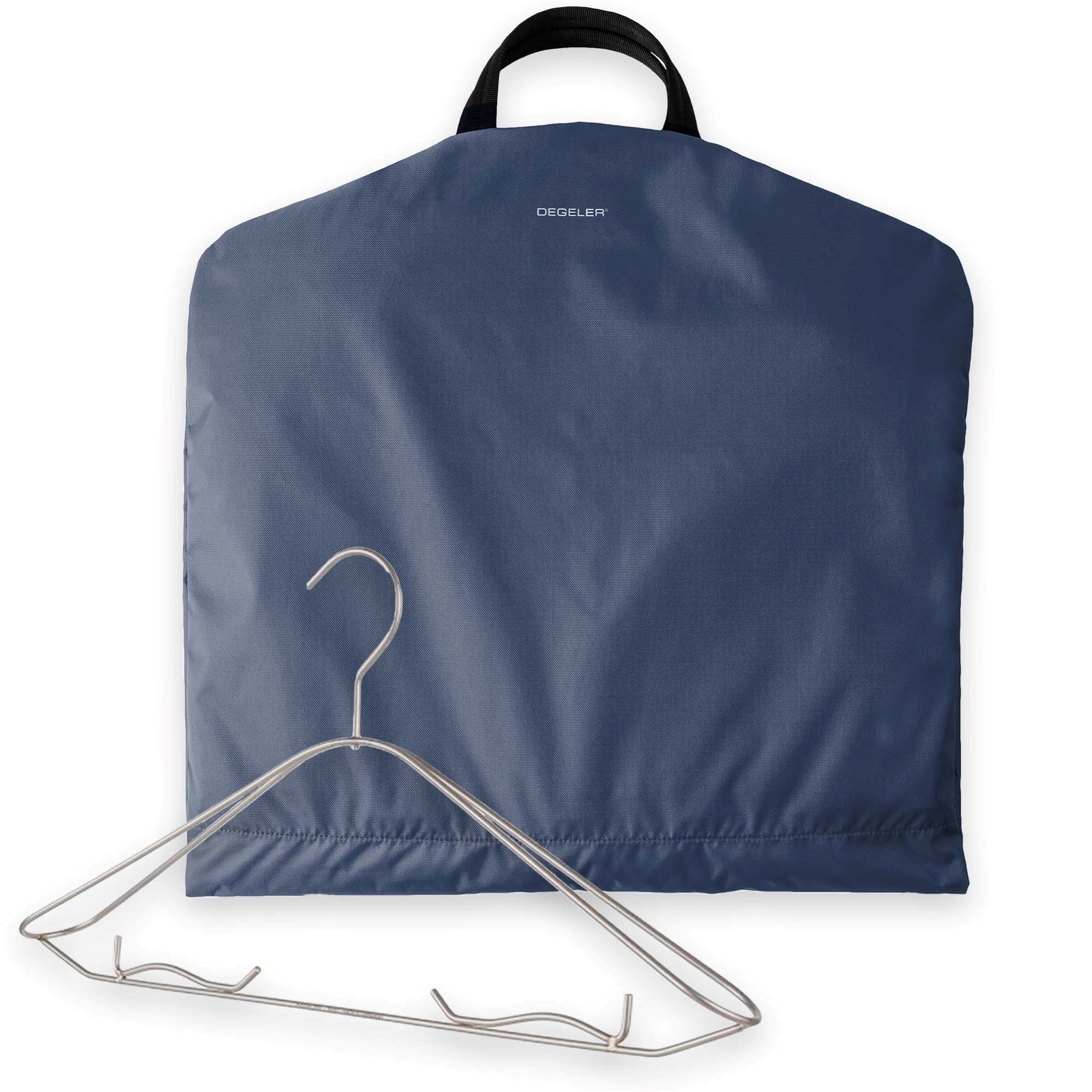 DEGELER Kleidersack SkyHanger (Anzugtasche, Reisetasche, 52 x 54 cm) Wasserdicht, Atmungsaktiv, Made in Germany, versch. Farben Marineblau