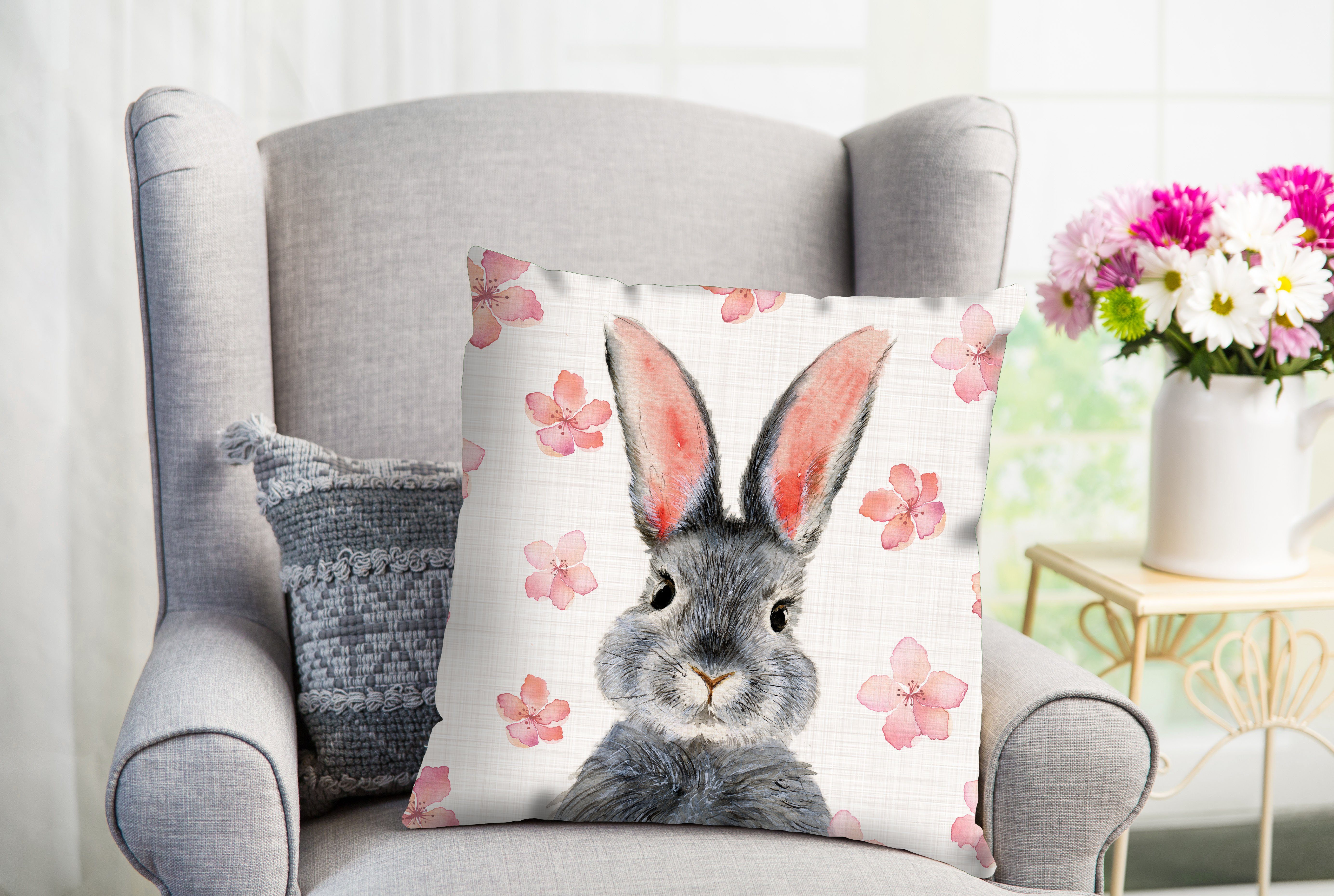 queence Dekokissen Baluga, süßer Hase