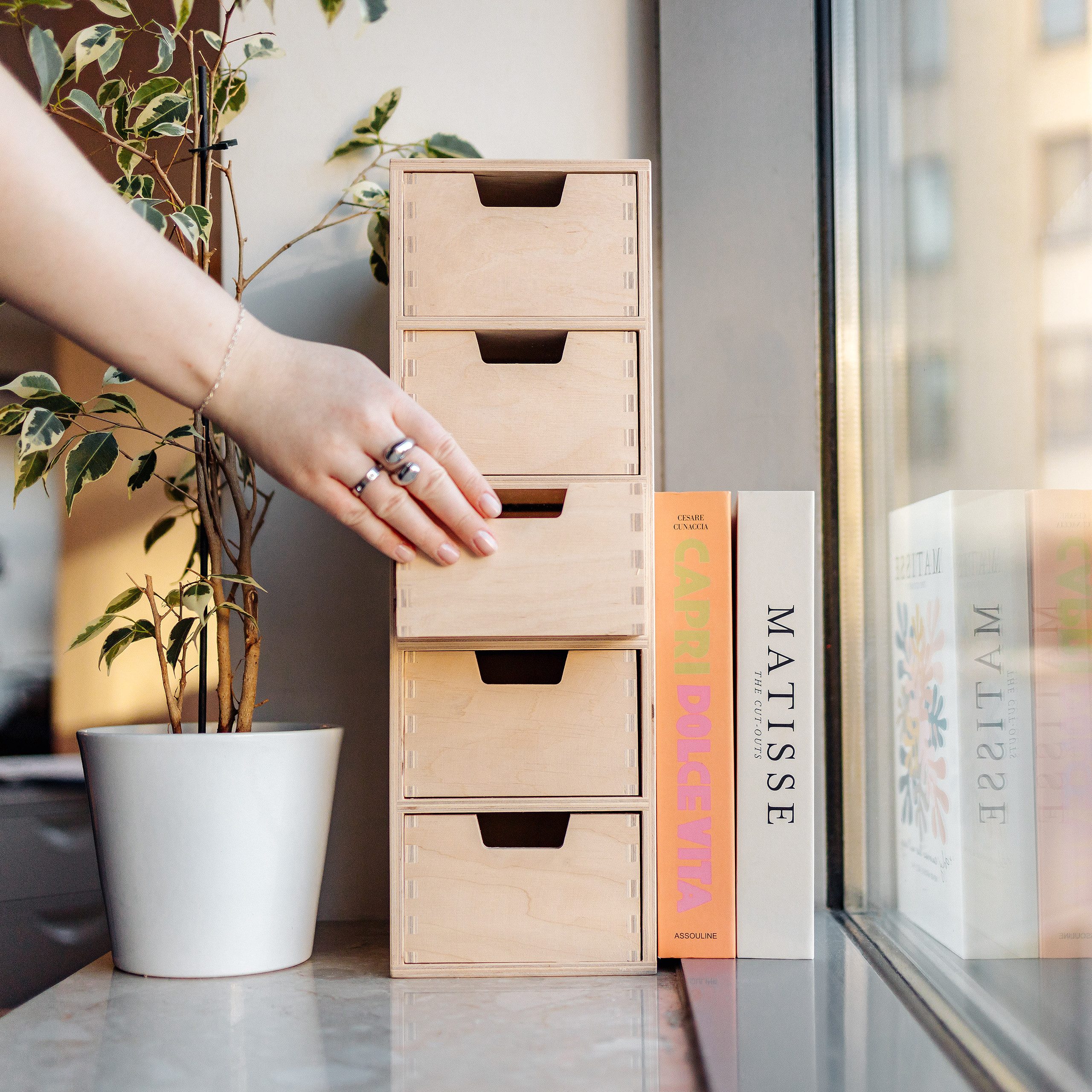 Creative Deco Schubladenbox Schubladenelement Mini-Kommode für günstig online kaufen
