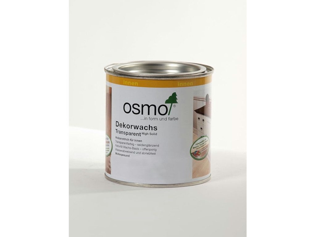 osmo Hartwachsöl OSMO Dekorwachs 3118 Transparent Granitgrau