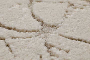 Teppich Linus, Wecon home, Höhe: 18 mm, Naturinspirierter Teppich, Hoch-Tief-Struktur, Wohn-, Schlafzimmer