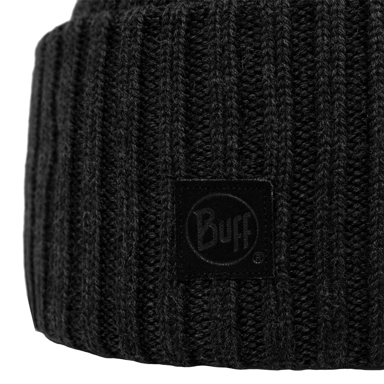 Buff Strickmütze Knitted Beanie Erviny mit breitem Umschlag