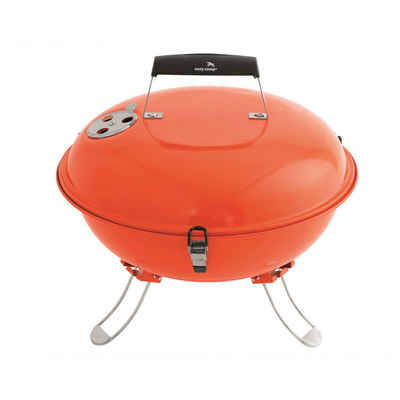 easy camp Standgrill Holzkohlegrill Adventure Grill Orange