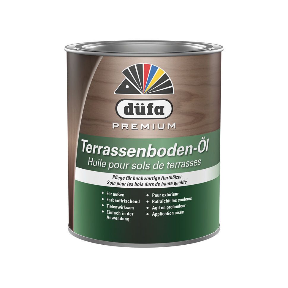 Hartholzöl Premium Terrassenboden-Öl 750 ml Terrassenöl Holzöl