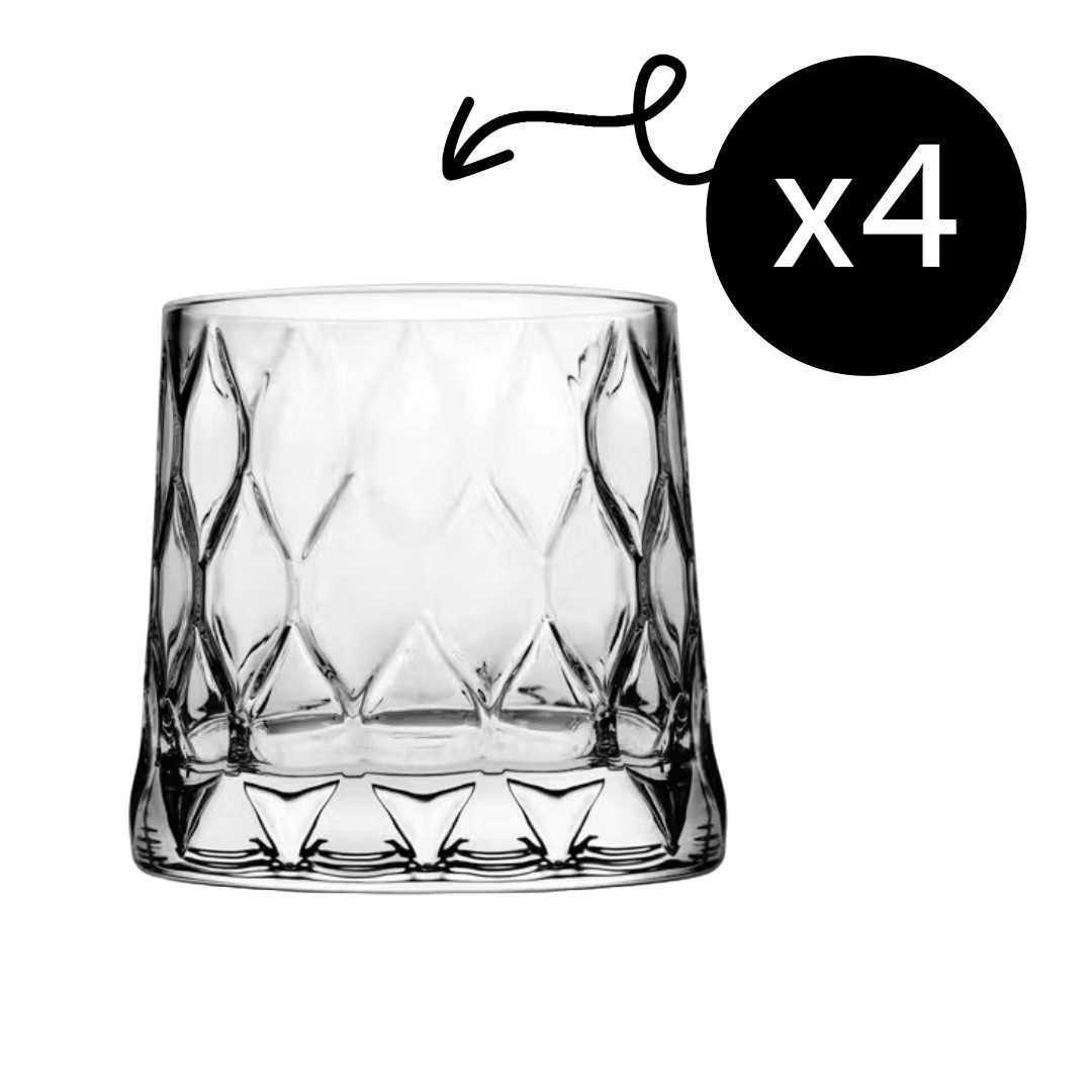 Gläser-Set Leafy Whiskeyglas