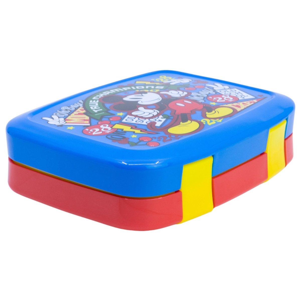 Storline Lunchbox Mickey Brotdose Kinder Lunchbox, Sandwichbox, Frühstücksbox, Plastik