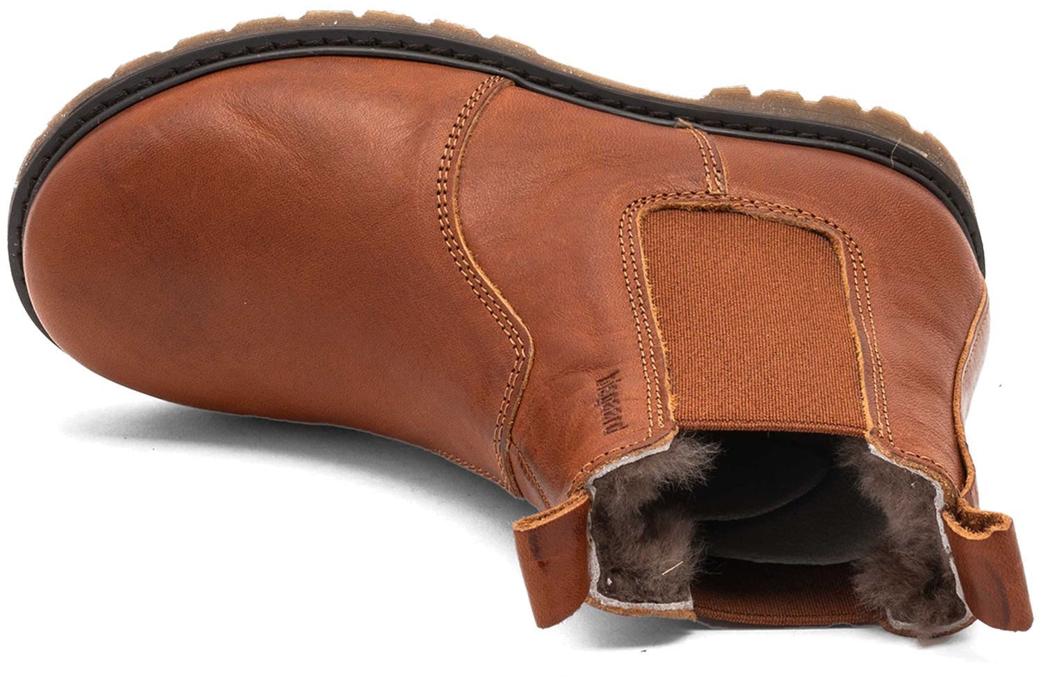 Bisgaard Bisgaard Neel Lamb Cognac Chelseaboots