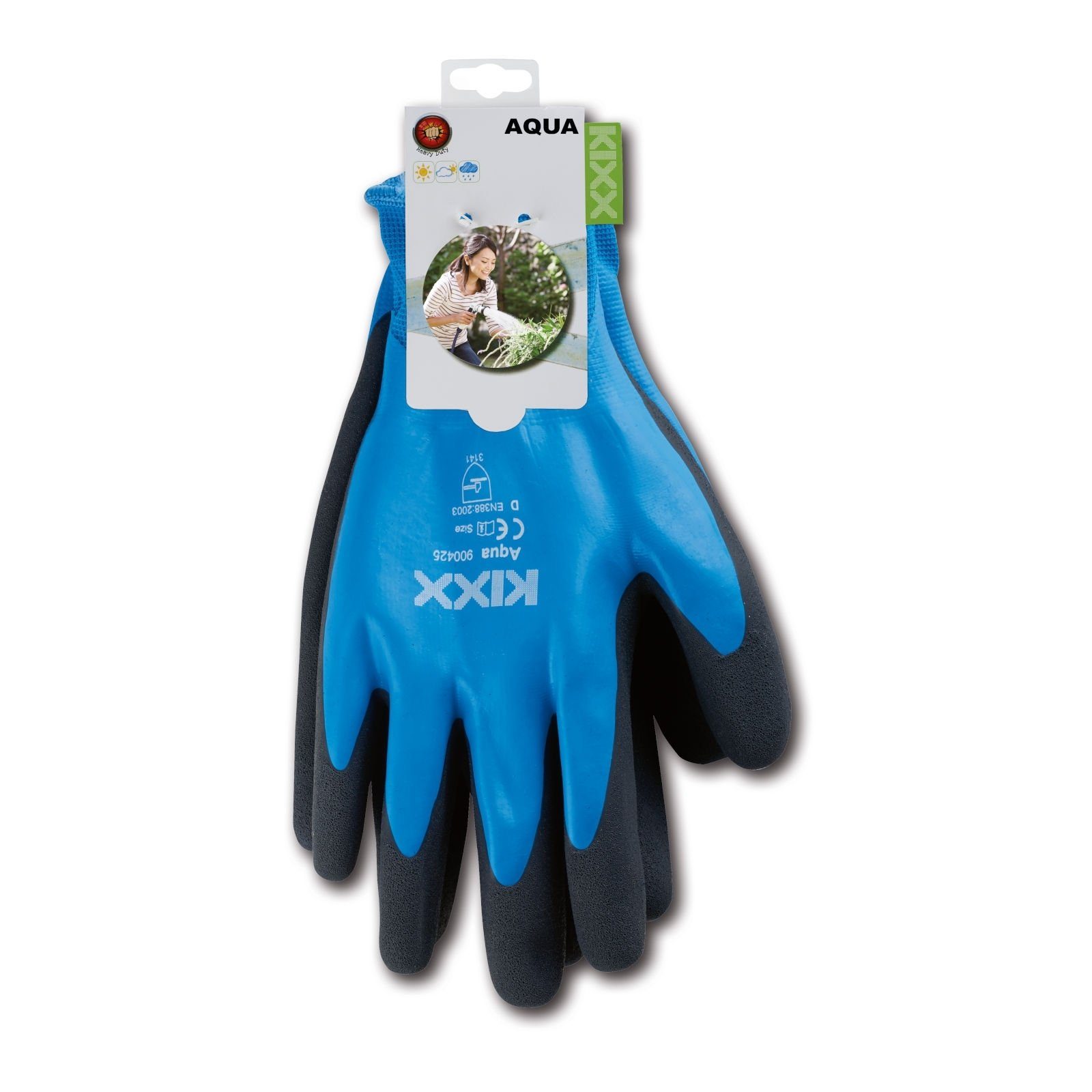 die Handschuhe für Gartenhandschuhe KIXX Aqua Gartenarbeit