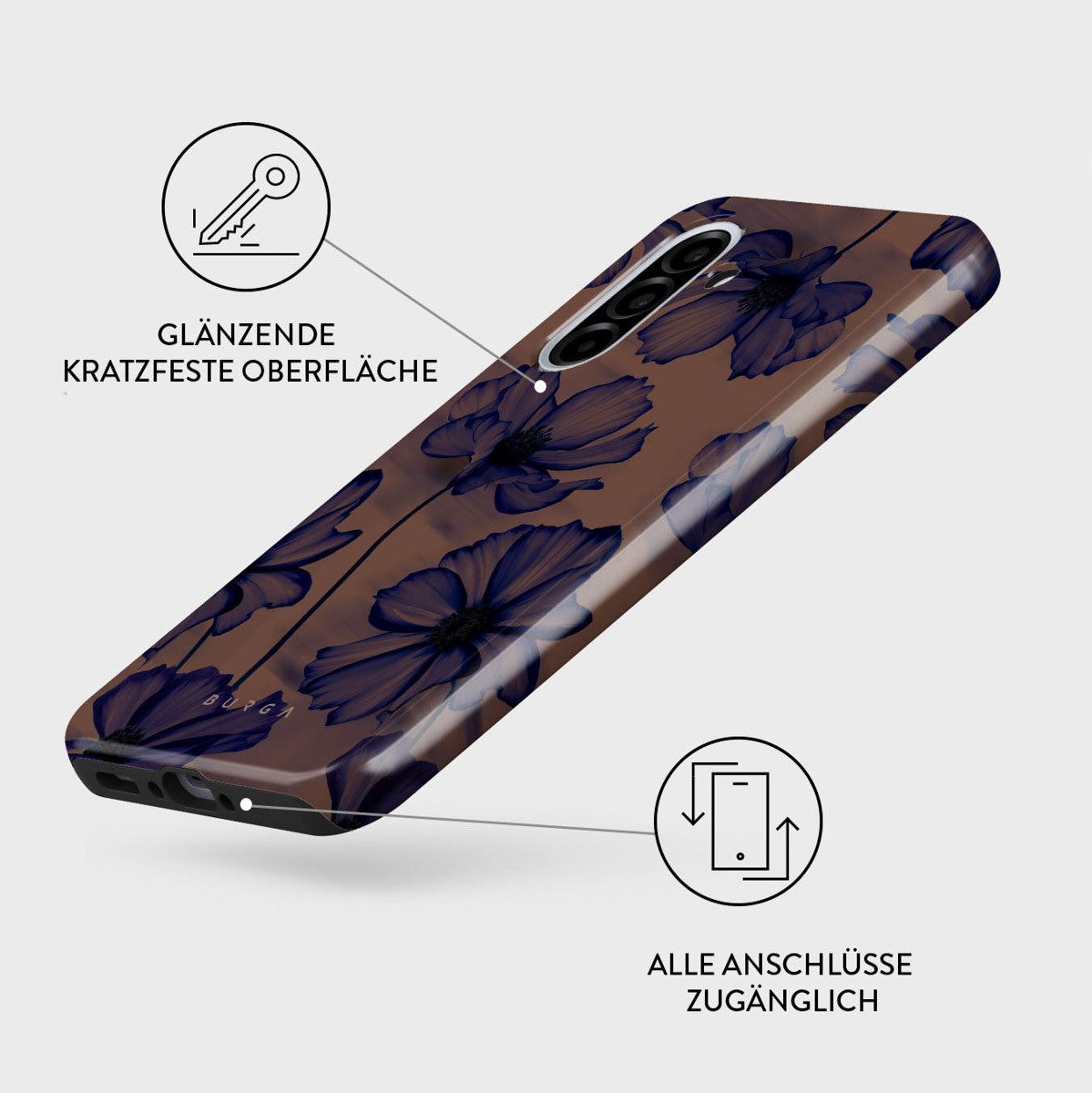 BURGA Backcover Burga Tough Back Cover Samsung Galaxy A56 - Velvet Night