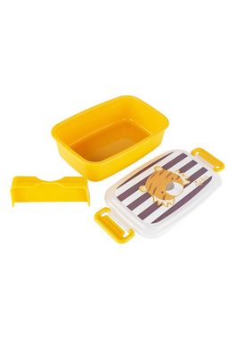 Sigikid Lunchbox Lunchbox Pausenbrot Brotzeit Snackdose Tiger, Material außen: Box 100% PP, Deckel 100% PS, Griffe 100% ABS, Material innen: Silikondichtungsring in Deckel, (1-tlg)