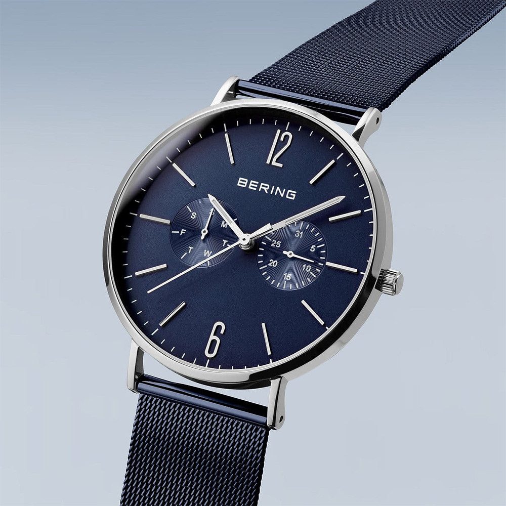 Bering Quarzuhr Bering Classic silber glänzend 14240-303 14240-303, Hochwertiges Produkt mit zeitlosem Design, sorgfältiger Verarbeitung