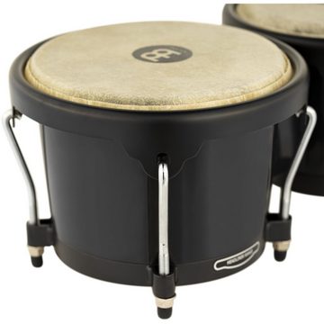 Meinl Percussion Bongo,Headliner Bongos HB50BK, Black, Black HW, Headliner Bongos HB50BK, Black, Black HW - Bongo