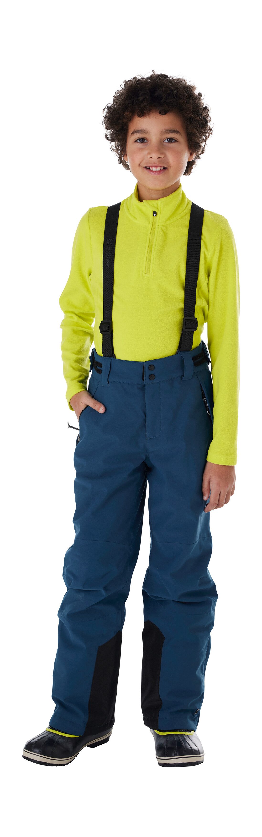 Killtec Skihose KSW 79 BYS SKI PNTS Wasserdichte, atmungsaktive Skihose mit abnehmbarem Latz und Stauraum