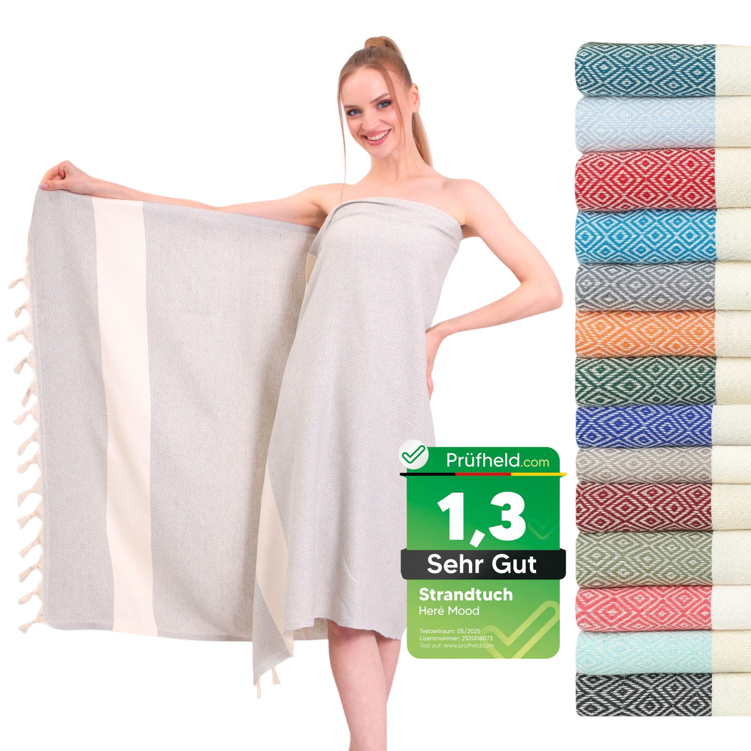 herémood Saunatuch Saunahandtuch 100x180 cm – günstig online kaufen