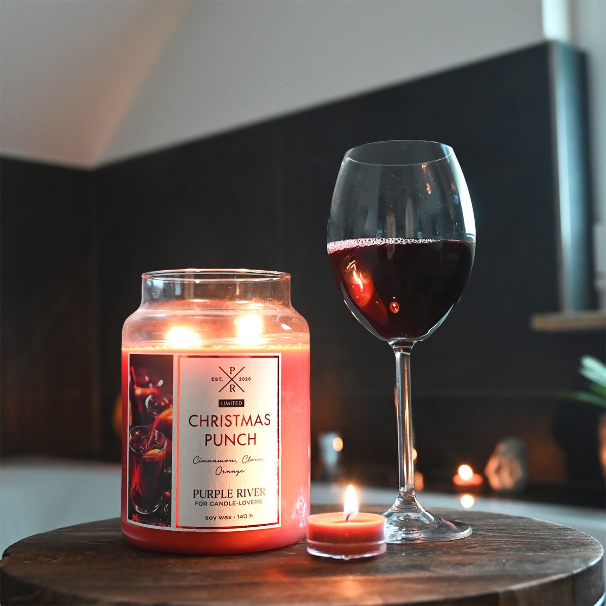 Purple River Duftkerze Christmas Punch - günstig online kaufen