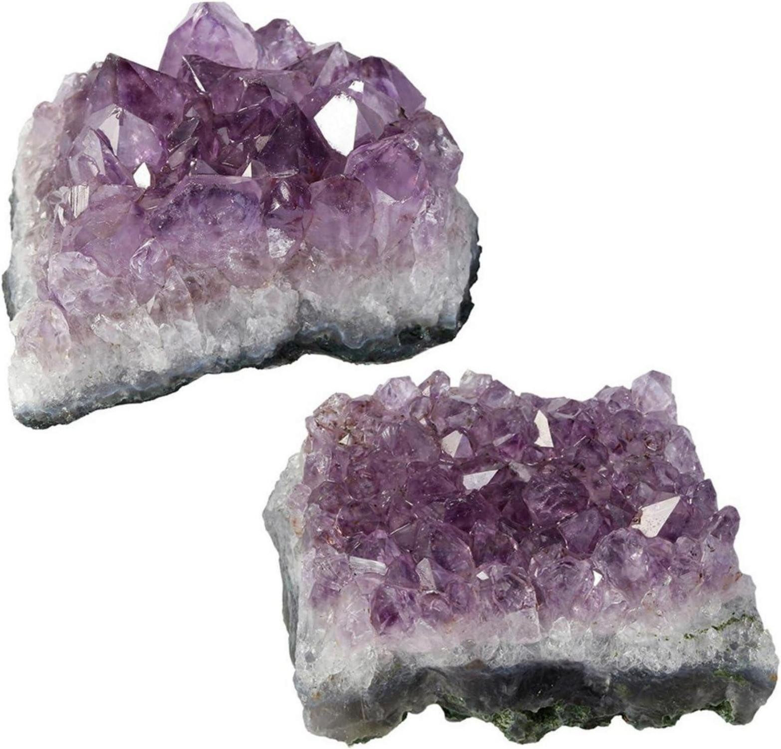 Edelstein Natürlicher Amethyst Drusensegment Edelstein Kristall Dekorative