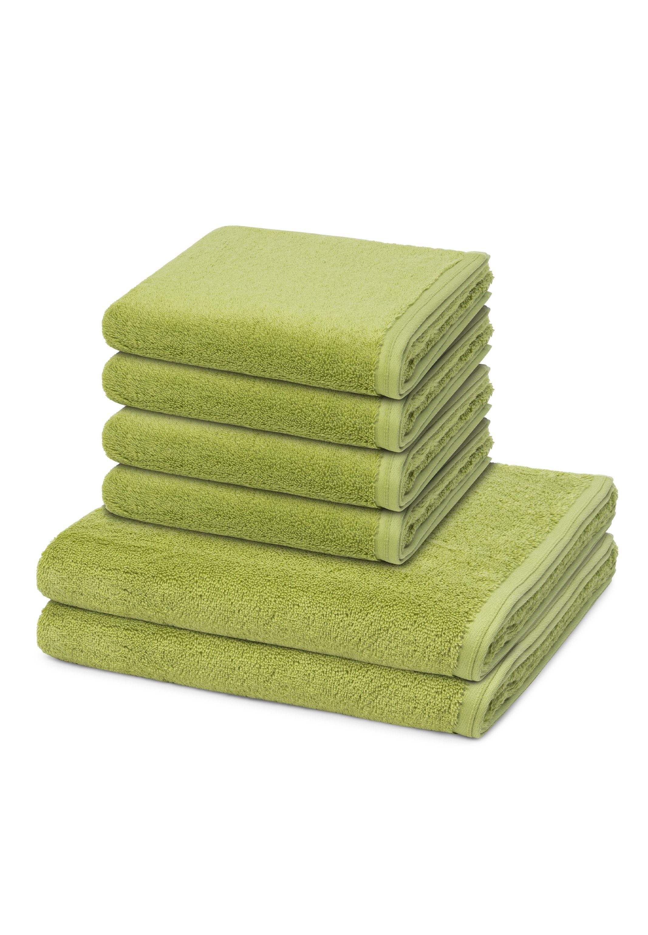 Vossen Handtuch Set Vegan Life, Walkfrottee günstig online kaufen