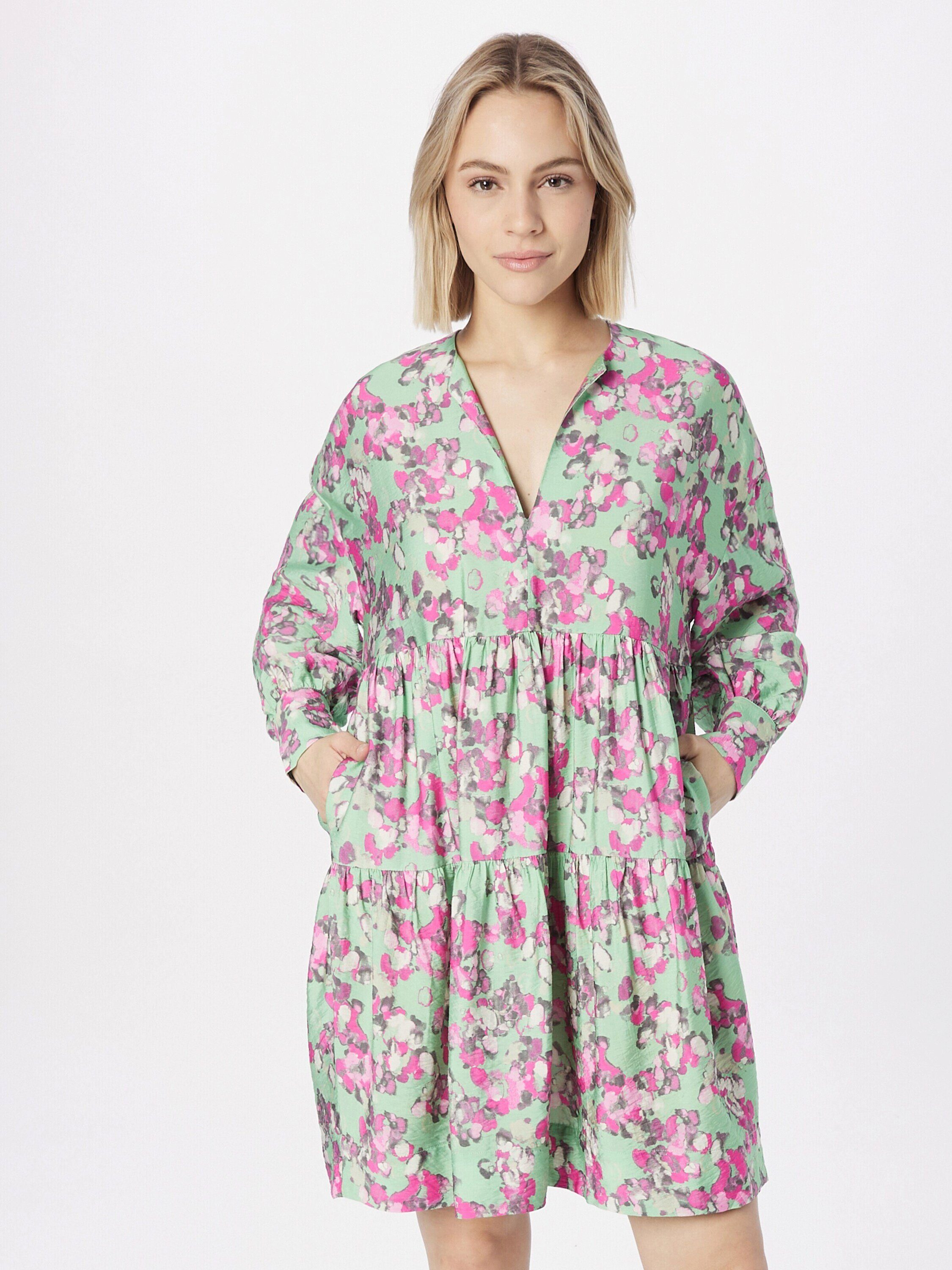 NORR Midikleid Alyssa (1-tlg) Falten