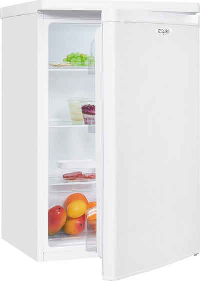 exquisit Kühlschrank KS16-V-040E weiss, 85 cm hoch, 55 cm breit, 127 L Volumen