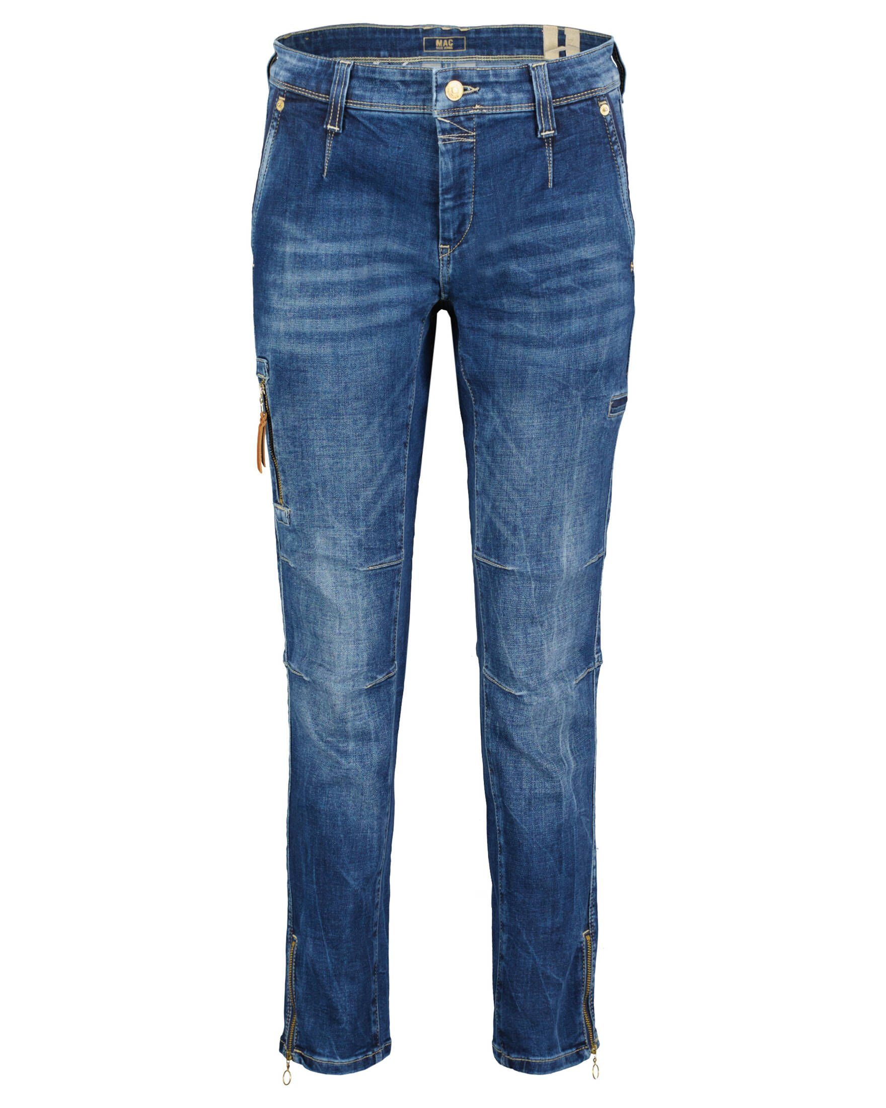 MAC 5-Pocket-Jeans Damen Cargojeans RICH Relaxed (1-tlg) Slim Fit