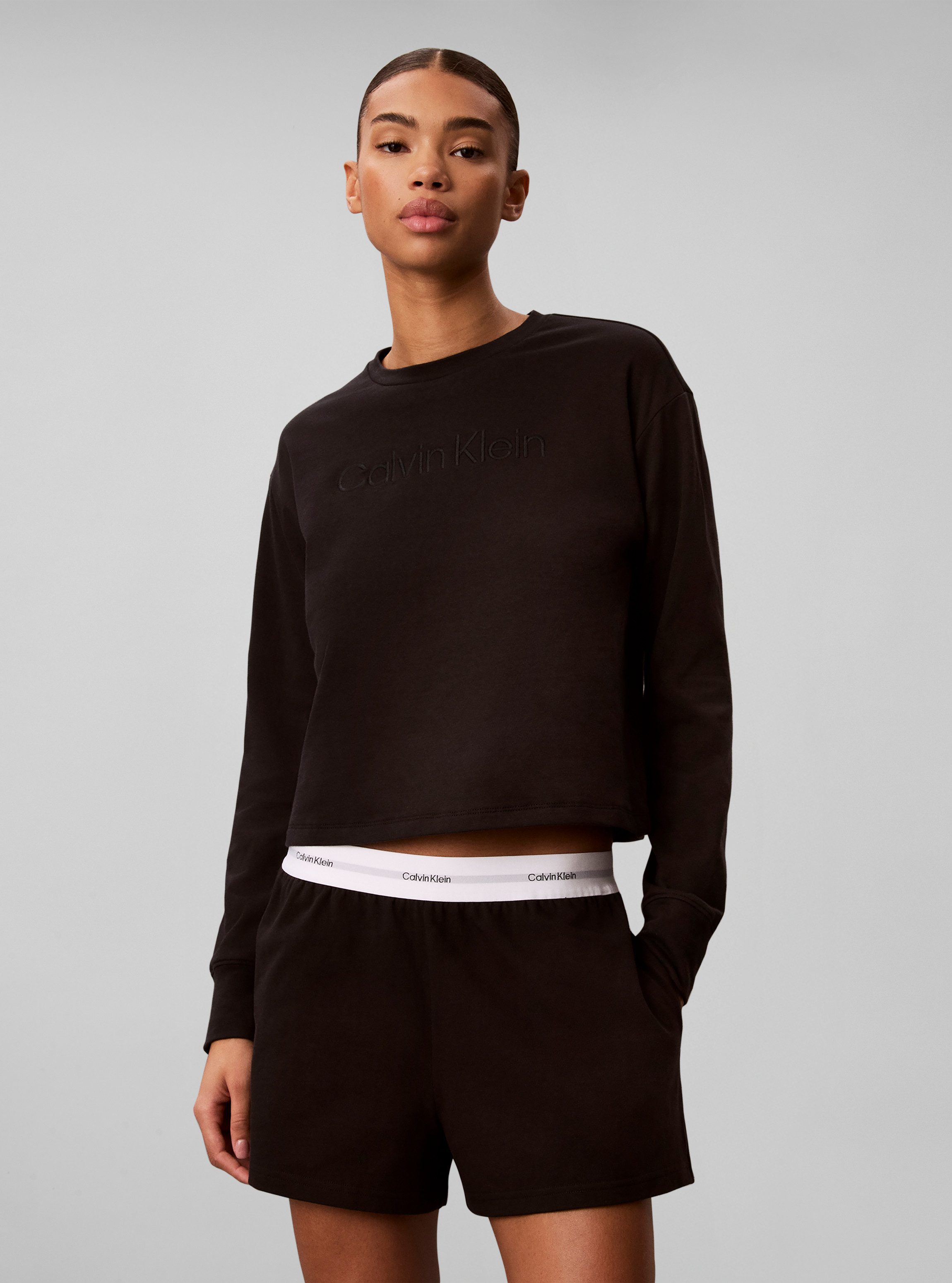 Calvin Klein Underwear Sweatshirt RELAXED CREW PULLOVER mit Logo-Schriftzug