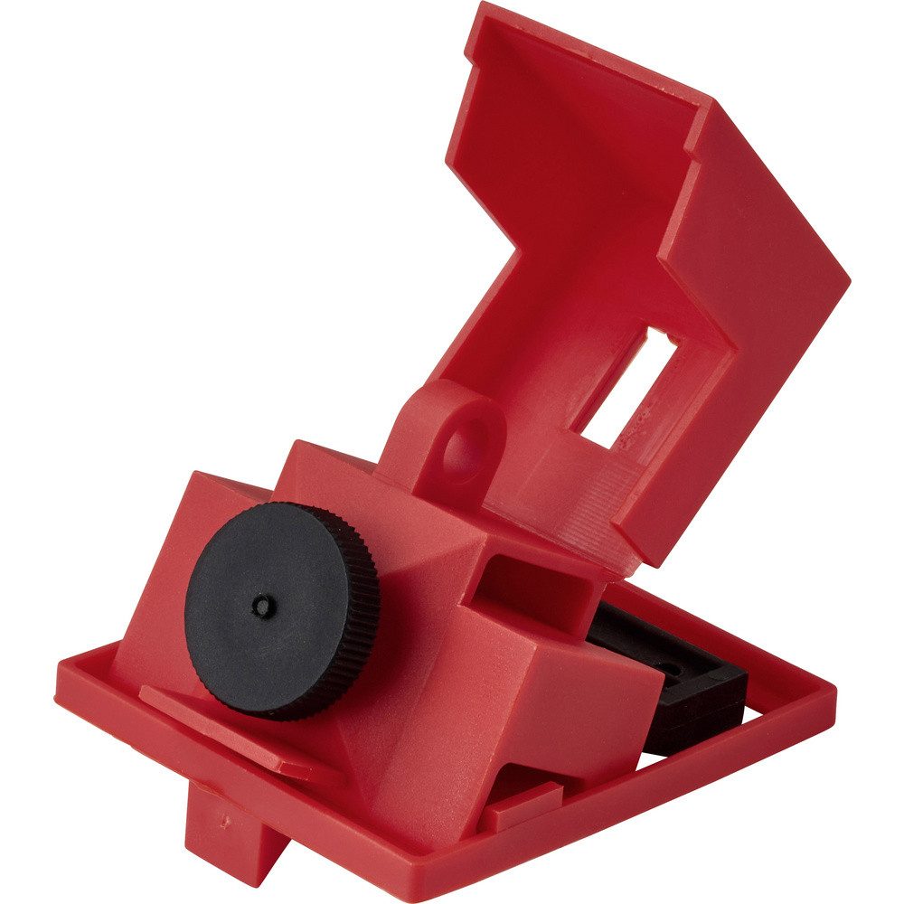 Sygonix Verteilerbox Sygonix SY-6872538 Verriegelung 59.4 mm Rot Leistungsschalter Klem