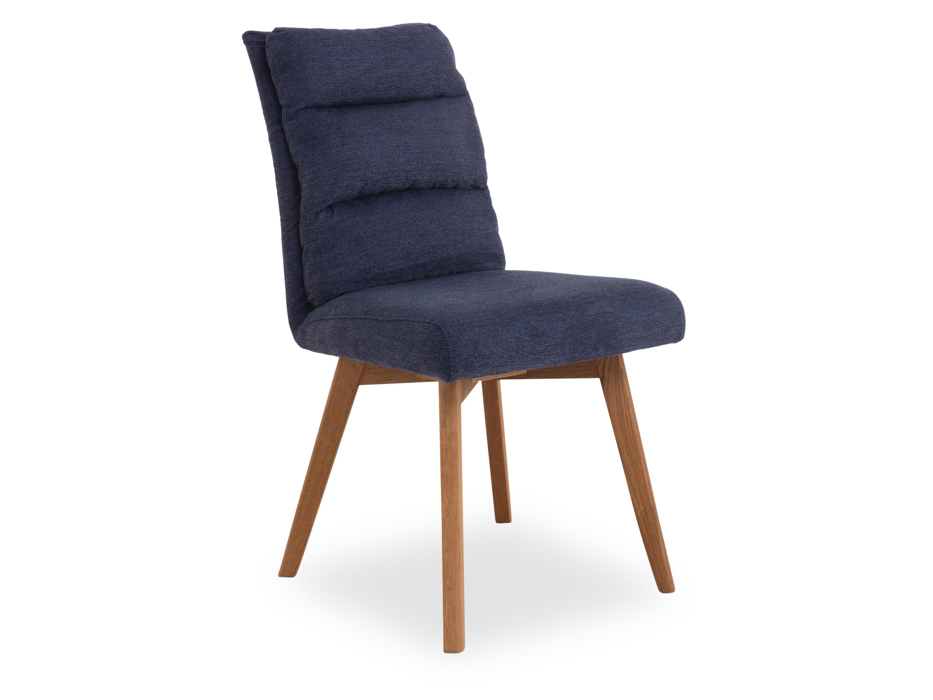 HARPER Esszimmerstuhl Polsterstuhl HARPER MACENTA BHT 49x91x68 cm blau Esszimmerstuhl