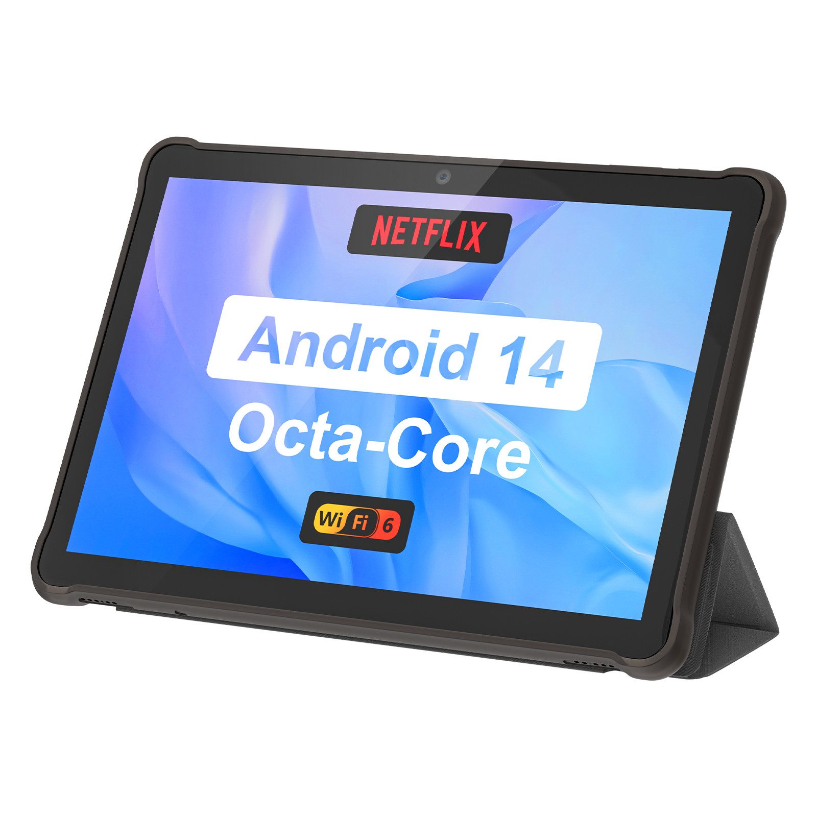 AWOW Tablett Android Tablet 10,1 Zoll, Android 14, 8GB RAM, 64GB, 8+64GB