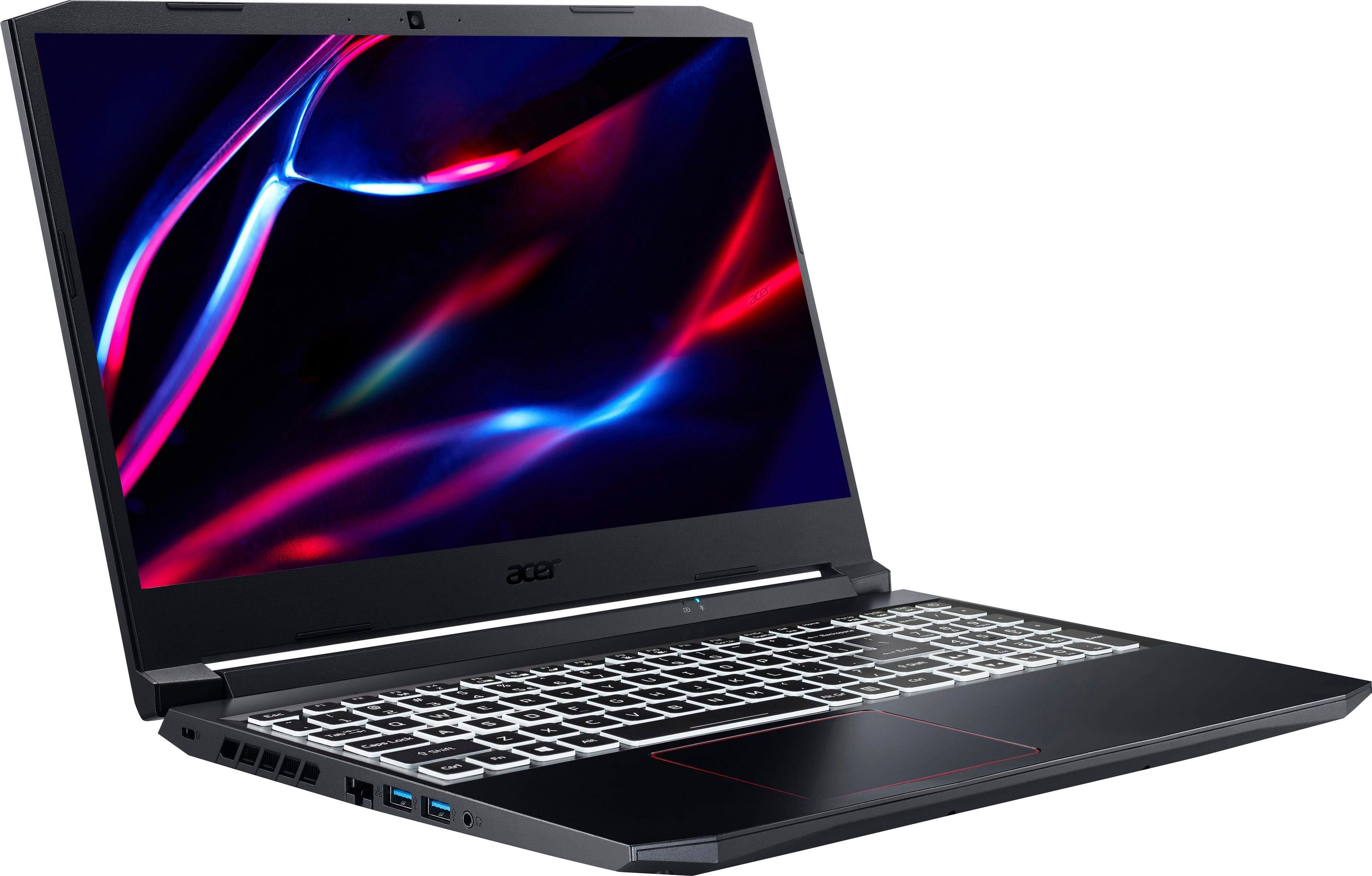 5 Core (39,62 10750H, RTX AN515-55-766W GB i7 Nitro Intel Zoll, GeForce Acer 512 cm/15,6 SSD) Gaming-Notebook 3060,