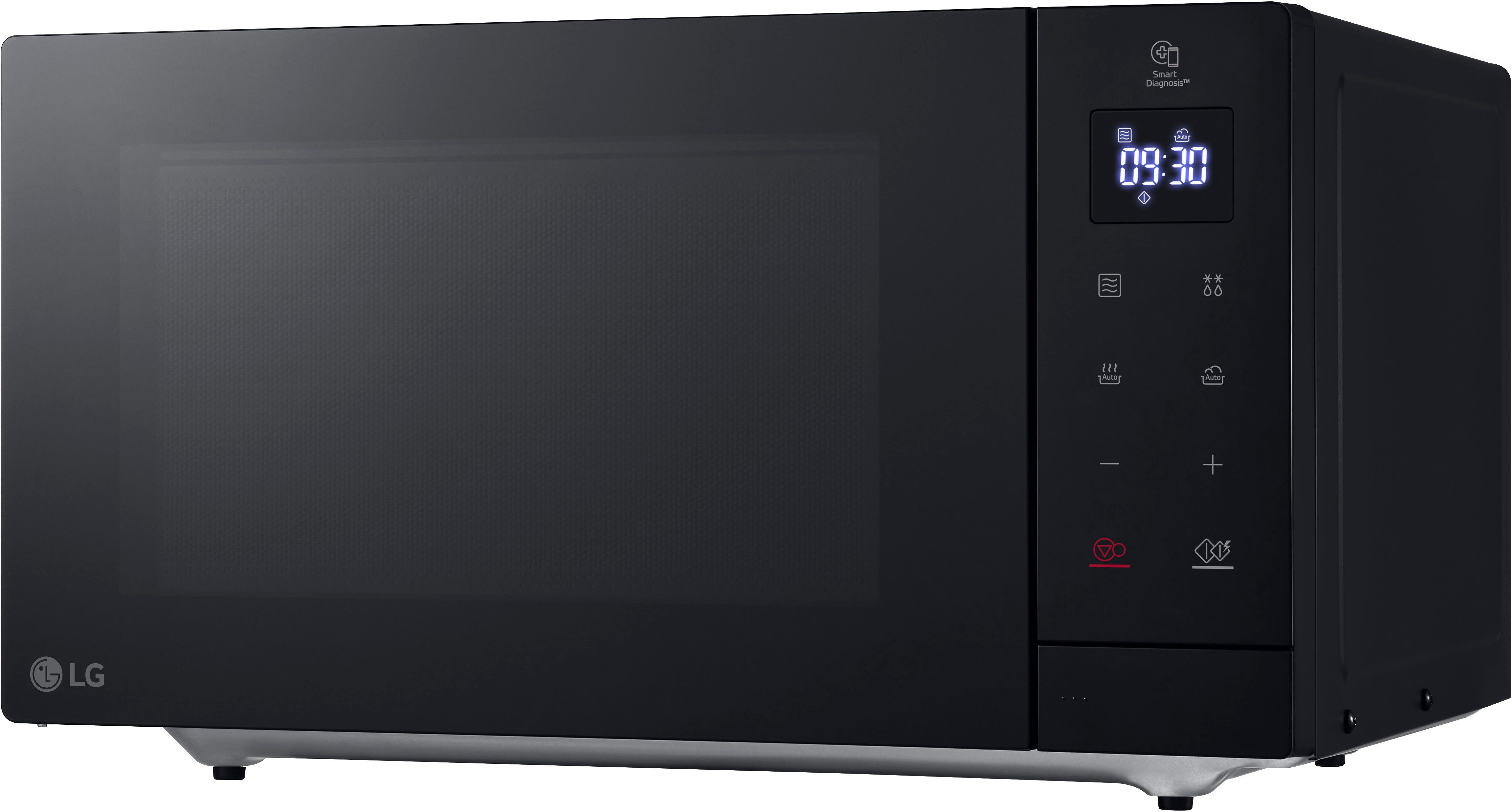 LG Mikrowelle MS3032JAS, Mikrowelle, 30 l, 30 Liter Kapazität, Leistung Mikrowelle 900 W, Schwarz
