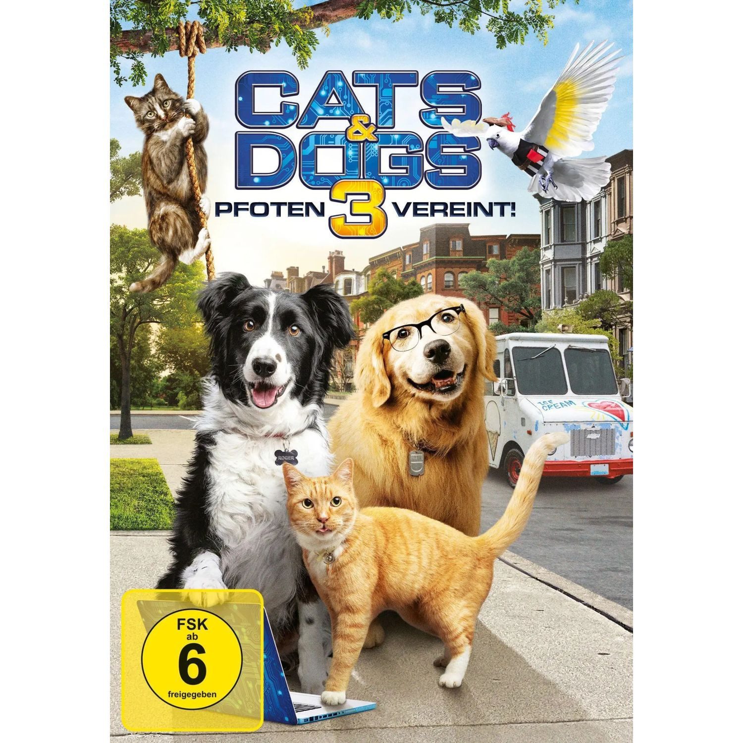 DVD Cats & Dogs 3-Pfoten vereint!