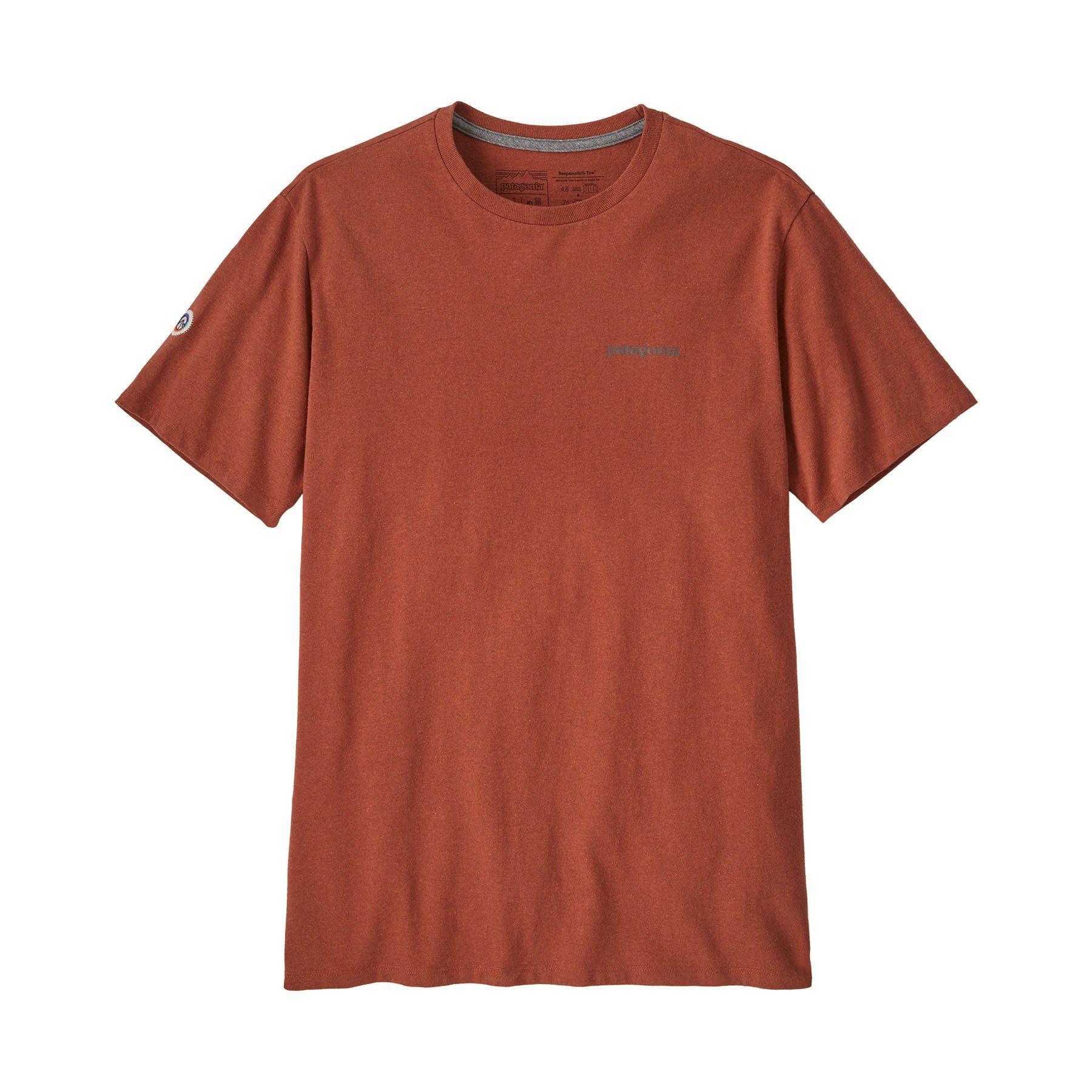 Patagonia T-Shirt Patagonia Unisex T-Shirt Fitz Roy Icon Responsibili-Tee Adult quartz coral
