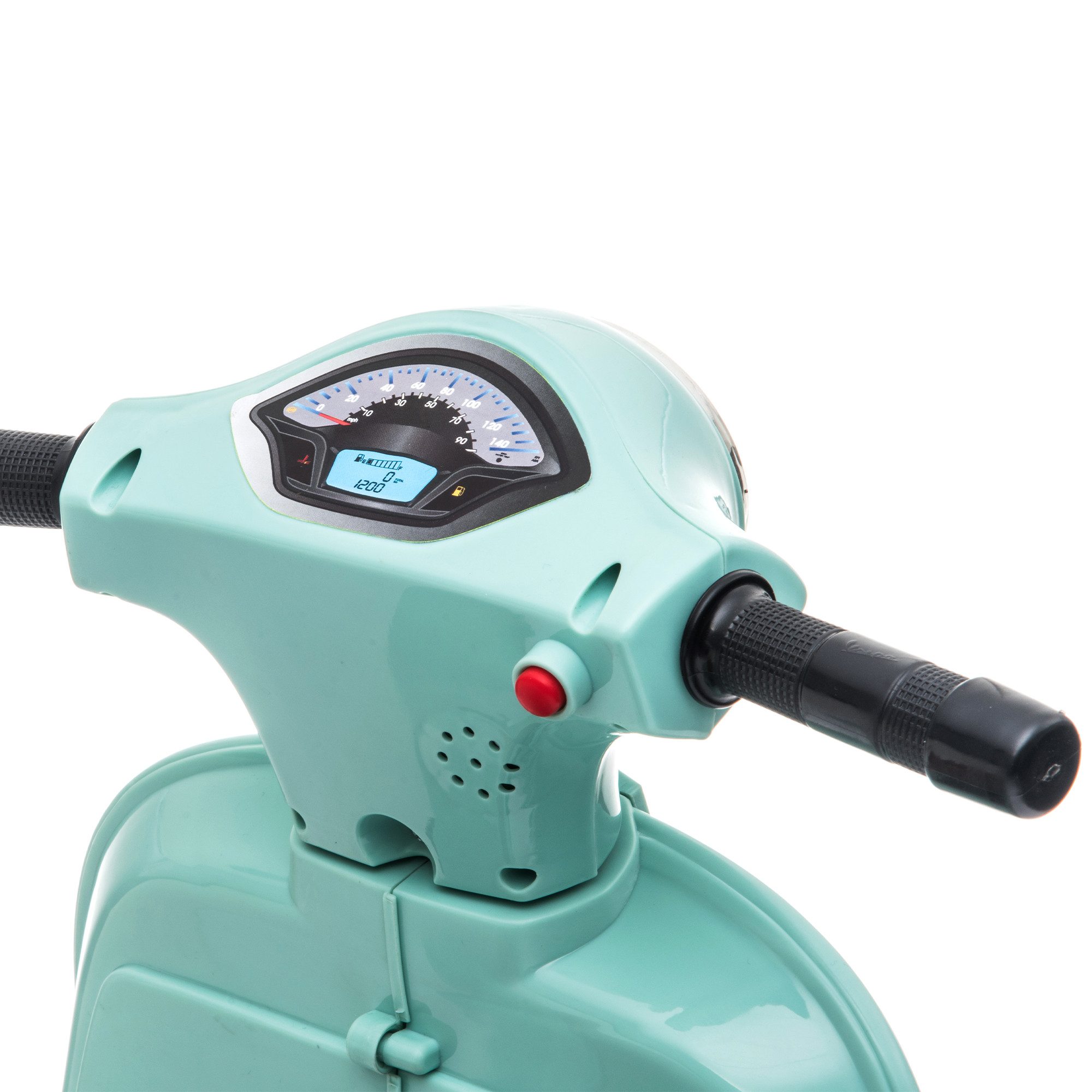 Lemodo Electric Kids Scooter VESPA with removable training wheels, electric motorcycle