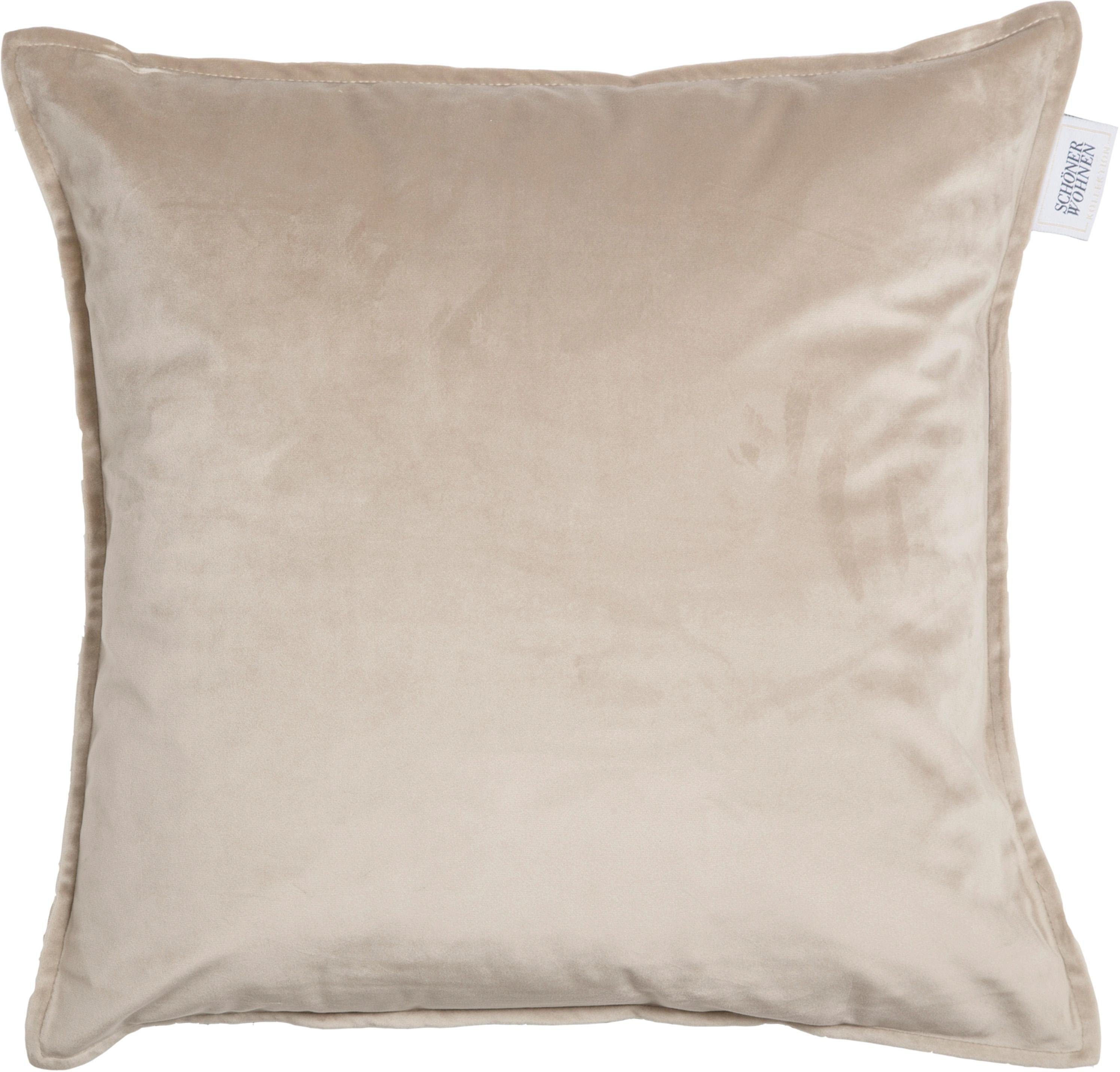 SCHÖNER WOHNEN-Kollektion Dekokissen Dolce, Samtnachbildung mit Stehsaum. € 27,48