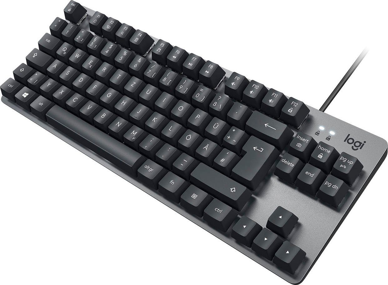 Logitech K835 TKL Mechanical Keyboard Tastatur (mechanische Switche,  lineares Tippen, ohne Ziffernblock)