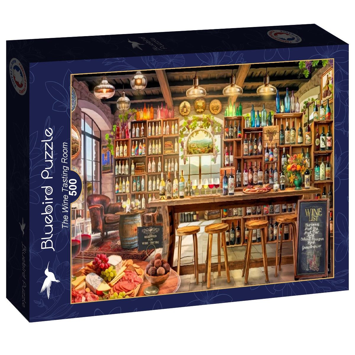 Bluebird Puzzle Puzzle The Wine Tasting Room, Puzzleteile