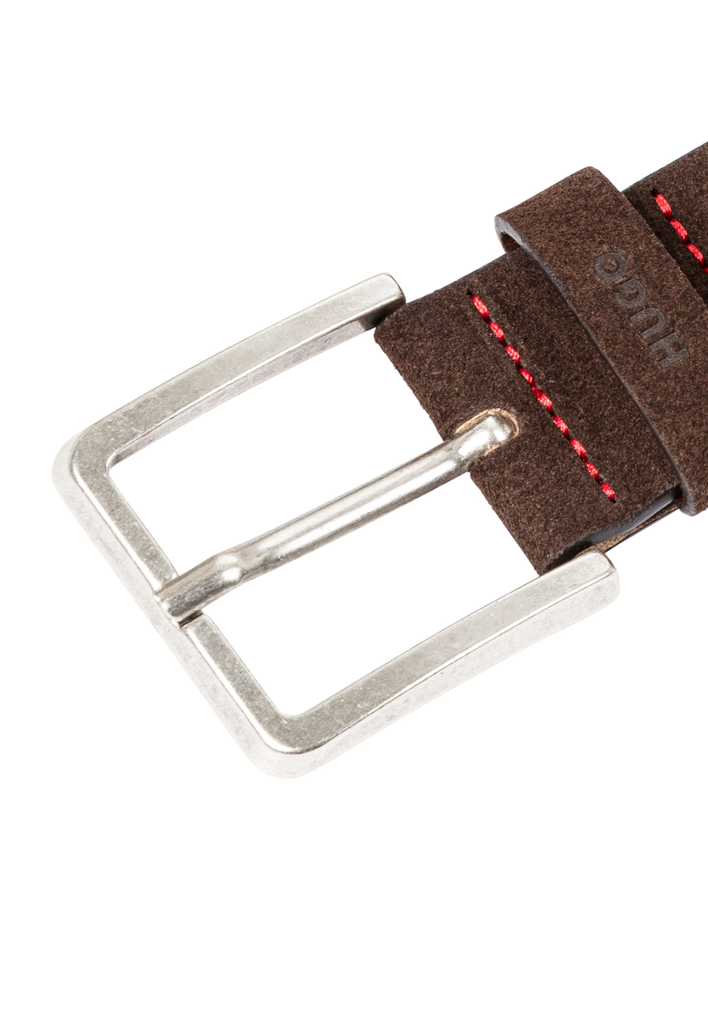 HUGO Ledergürtel Gionio-sd_Sz40 HUGO Markenlogo günstig online kaufen