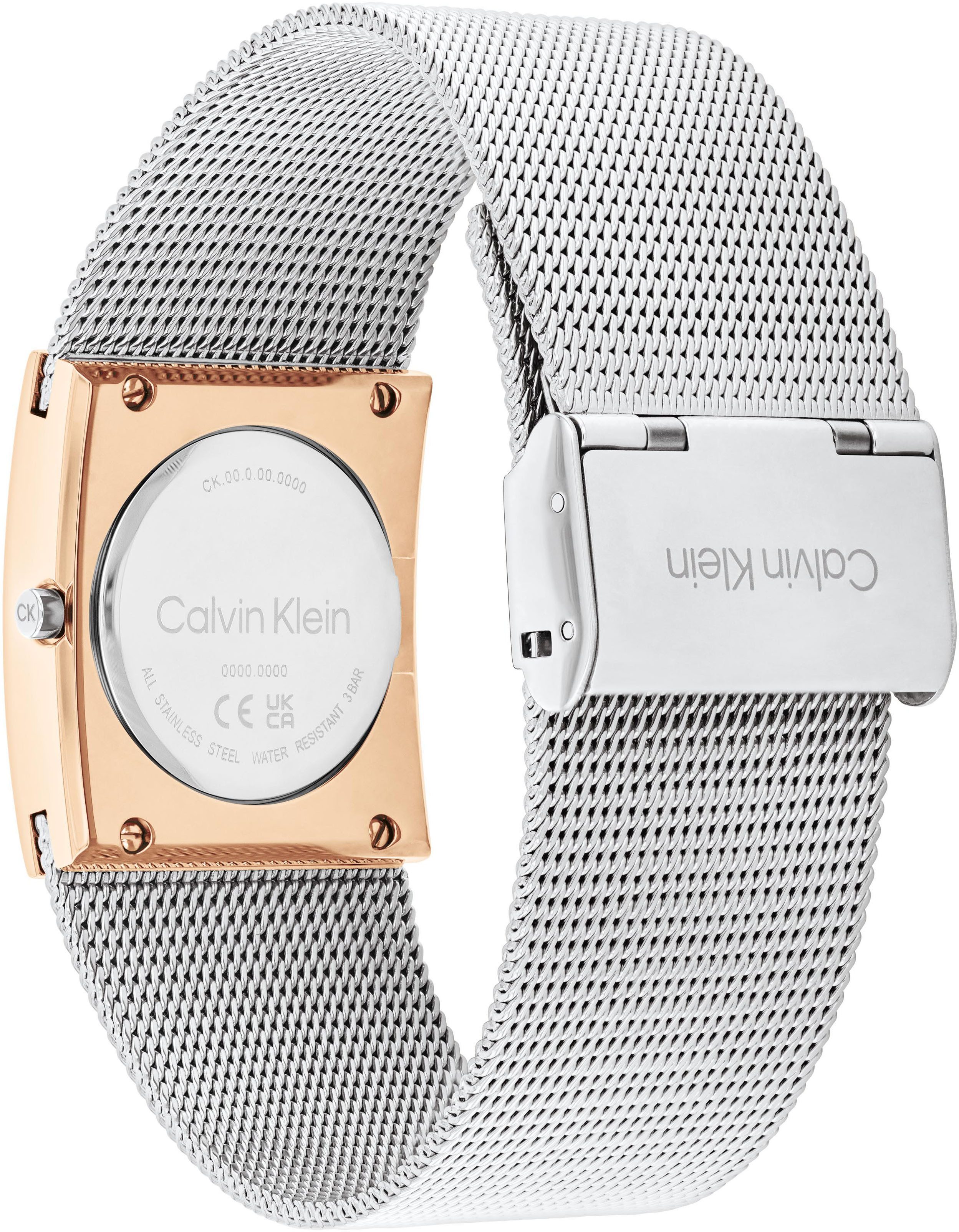 Calvin Klein Quarzuhr CK PULSE 26 mm 25100063, Armbanduhr, Damenuhr, analog, Edelstahlarmband