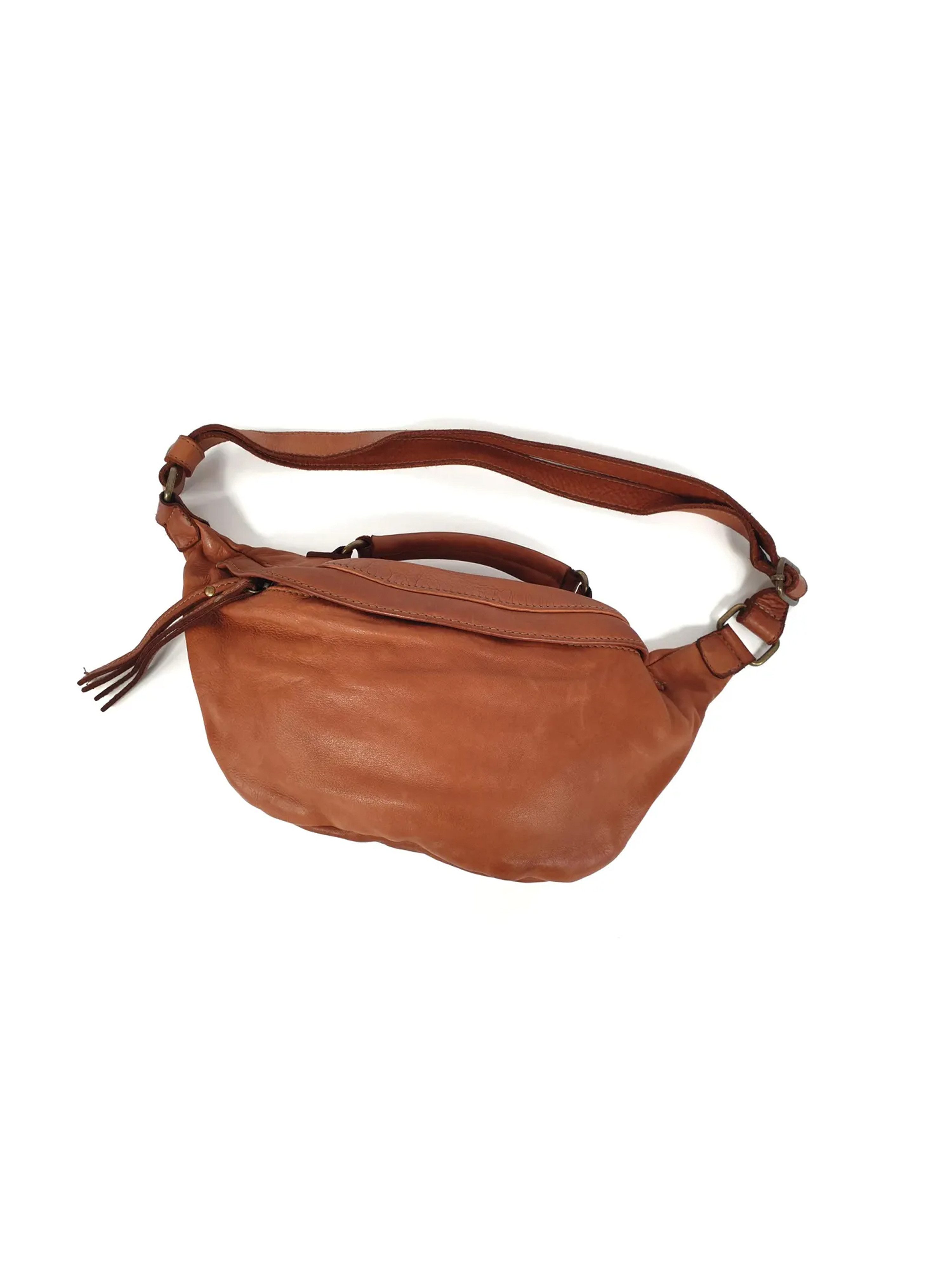 Bauchtasche italienische Leder-Umhängetasche