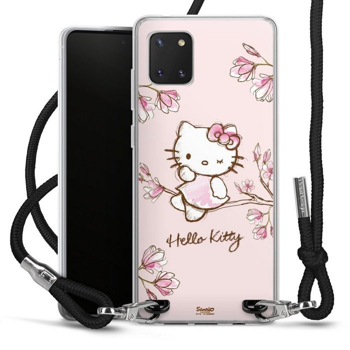 DeinDesign Handyhülle Hello Kitty Fanartikel Hanami Hello Kitty - Magnolia Samsung Galaxy Note 10 lite Handykette Hülle mit Band Cover mit Kette