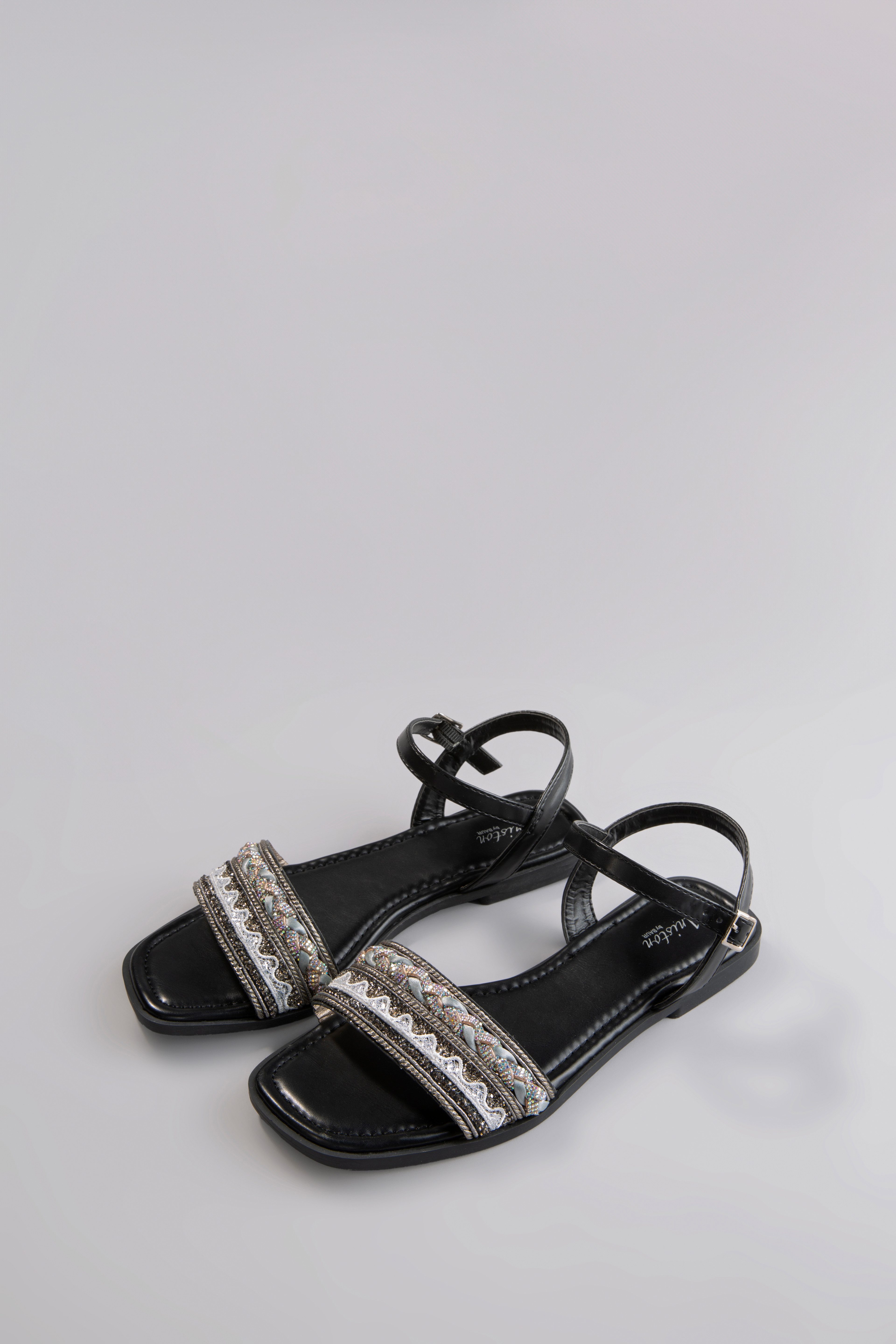 Aniston SHOES Riemchensandale, Sommerschuh, Sandalette, Glitzersteine - NEU günstig online kaufen