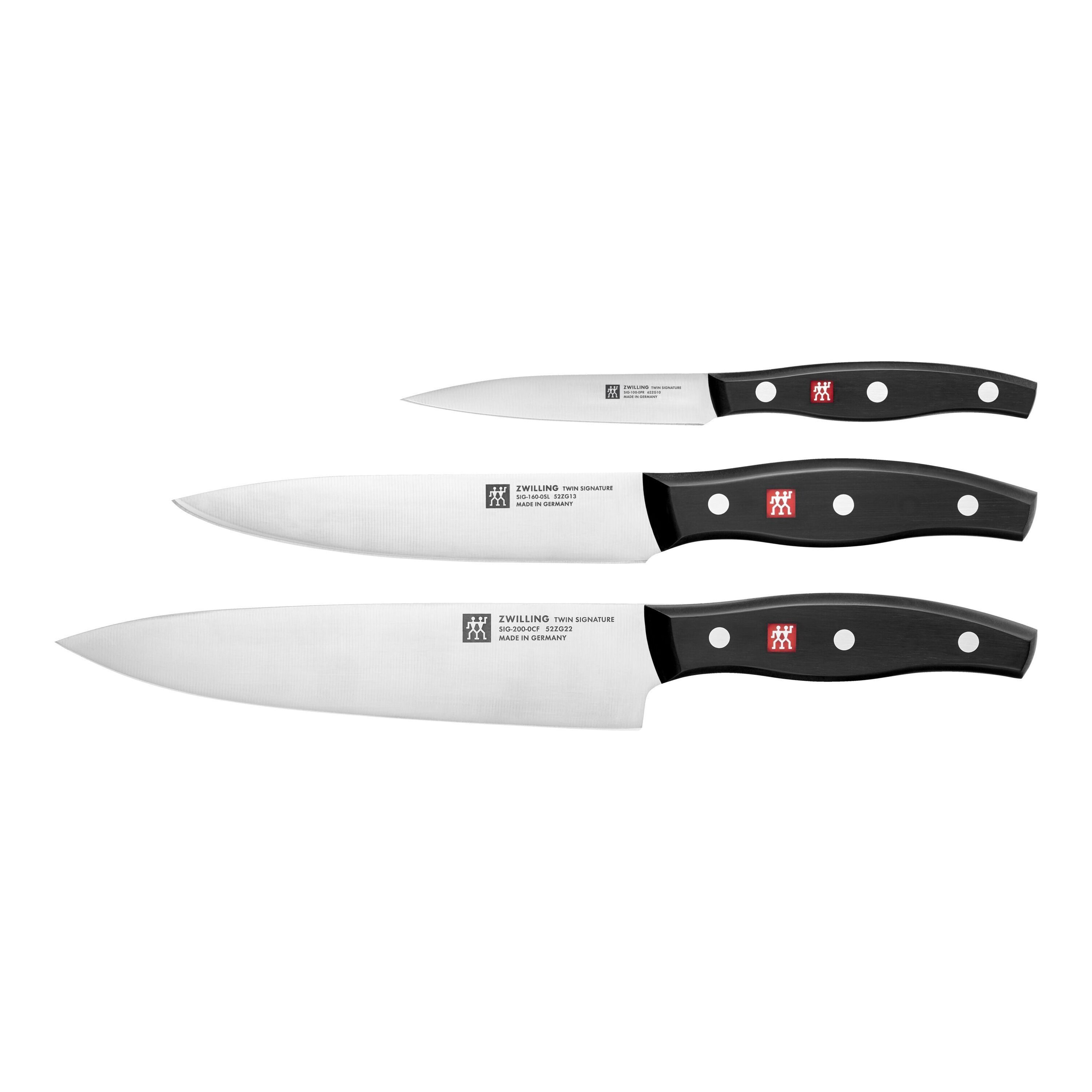 Zwilling Messer-Set ZWILLING Messer-Set SIGNATURE schwarz