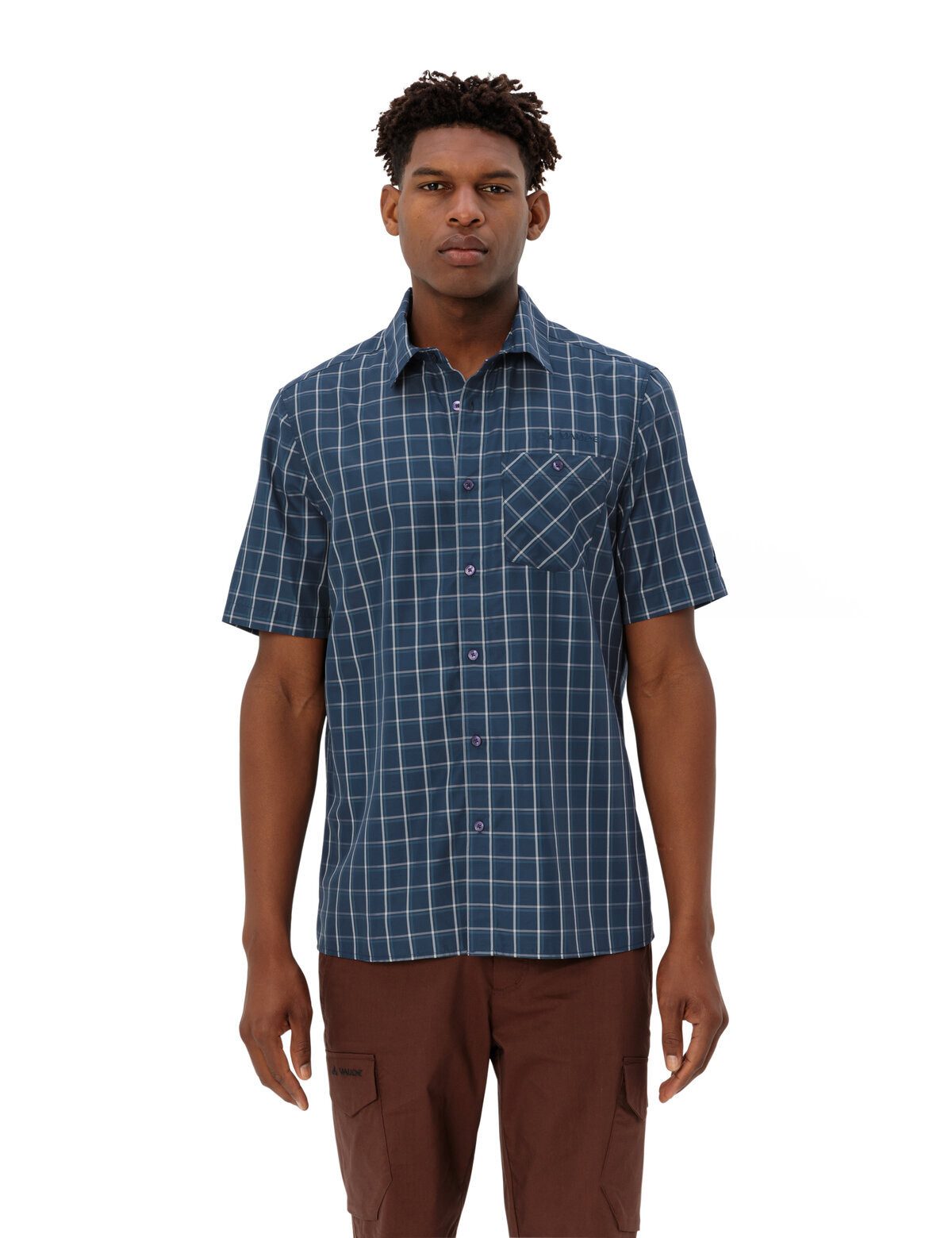 VAUDE Funktionshemd Men's Albsteig Shirt III (1-tlg) pflegeleichtes und schnelltrocknendes Hemd