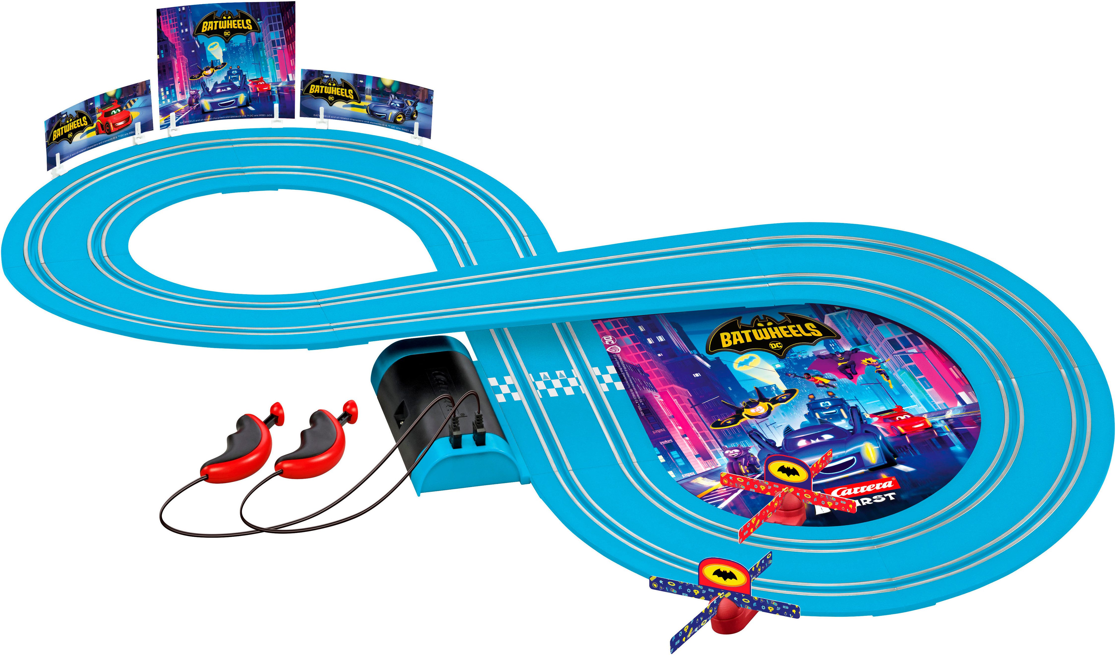 Carrera® Autorennbahn Carrera® First - Batwheels Time for Action (Streckenlänge 2,4 m)