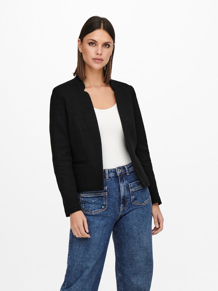 ONLY Kurzblazer ONLADDY-LINEA L/S SHORT BLAZER CC TLR Materialmix, regular fit