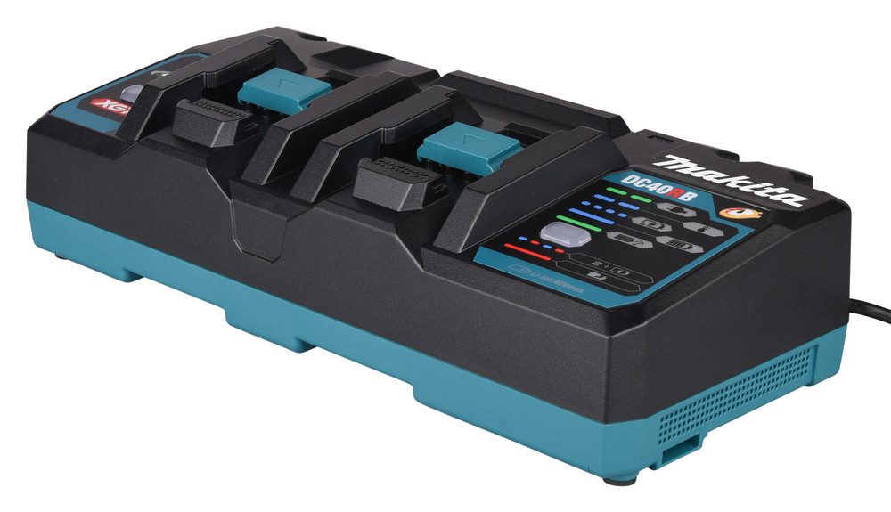 Makita DC40RB Doppel Schnelllade-Gerät (für zwei 40V max. XGT-Akkus)