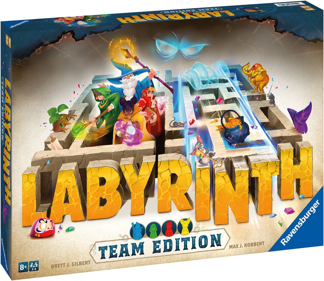 Ravensburger Spiel, Team weltweit Wald Edition, Europe, schützt FSC® Familienspiel Made - Labyrinth - in